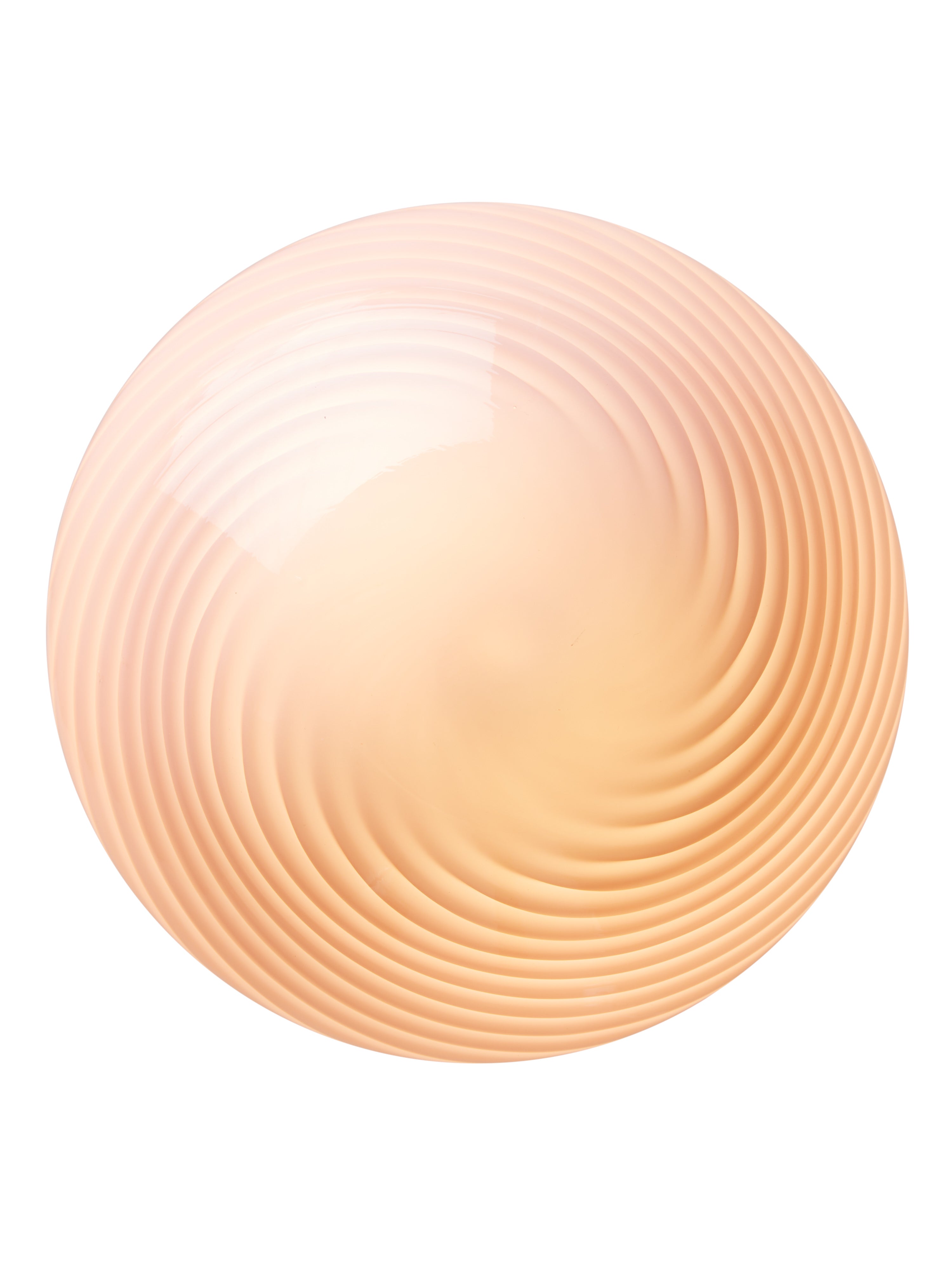 Den rosafarvede Mini Mush set fra oven