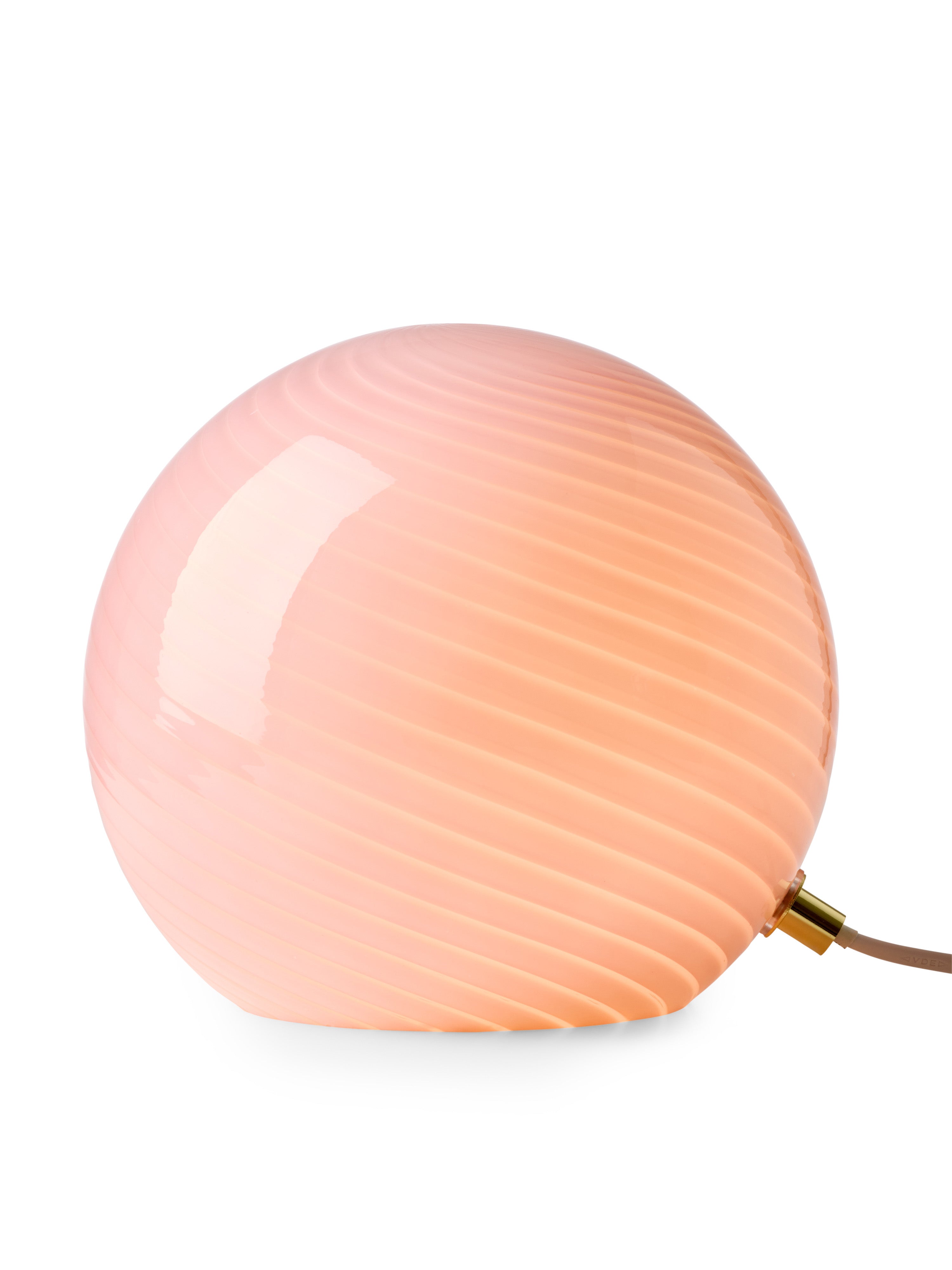 Candy Bordlampe Ø20 Rose billede 4