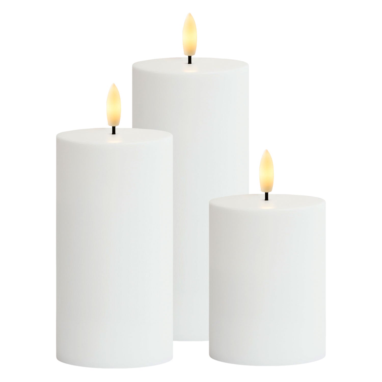 Sirius Sille Solar 10/15/20 cm udendørs bloklys sæt