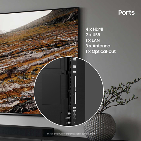 SAMSUNG TQ55Q64CAUXXC - QLED 4K SMART TV