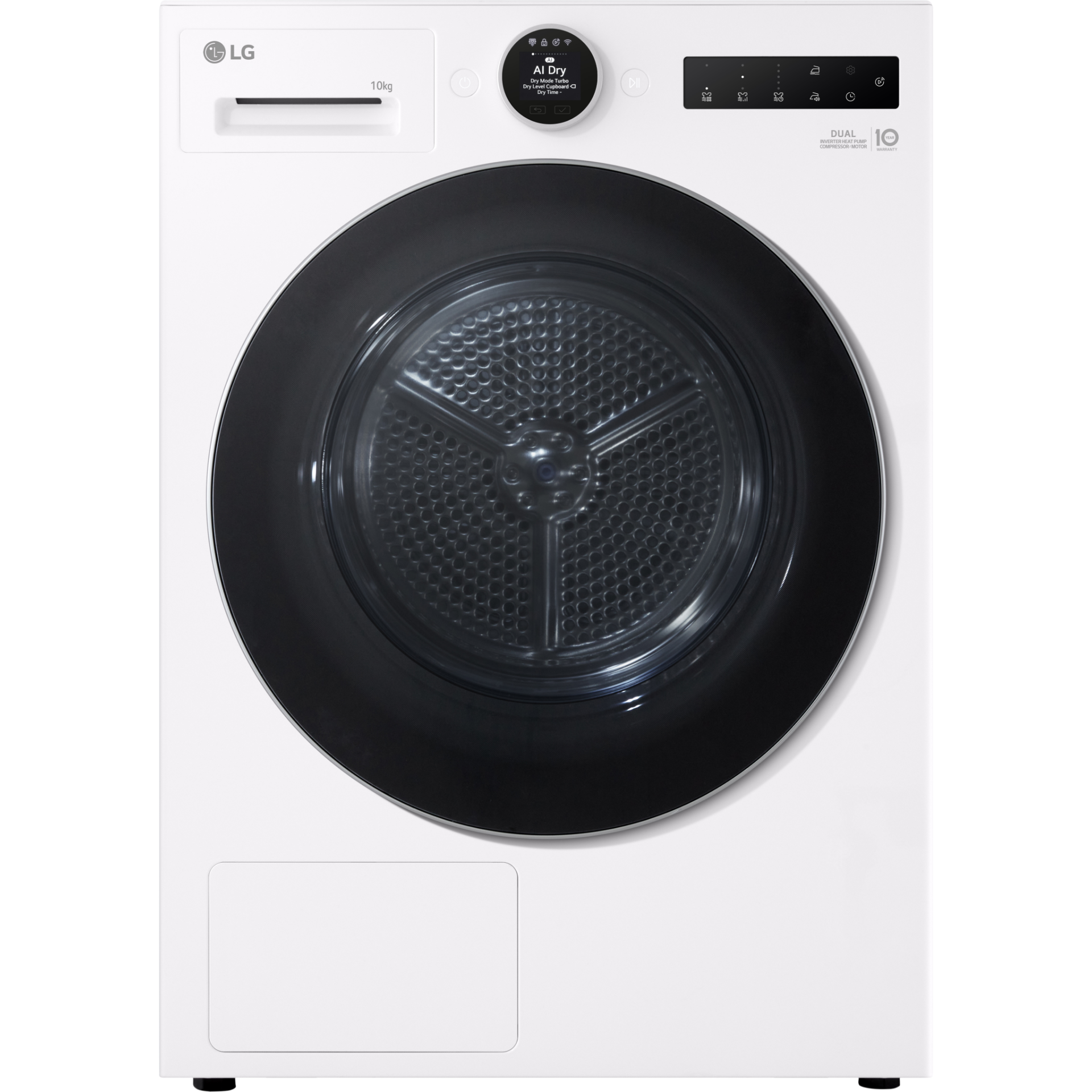 LG RHX7010TWS tørretumbler med varmepumpe - 10 kg