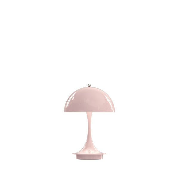 Lys rosa Panthella portable lampe