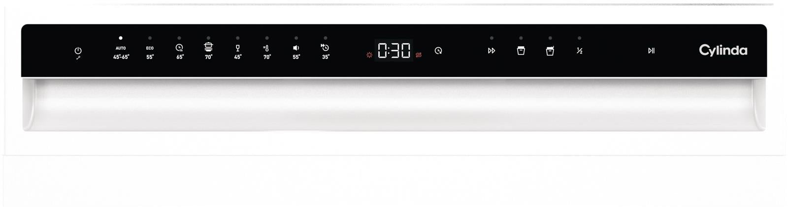 Cylinda 2UC Opvaskemaskine til indbygning