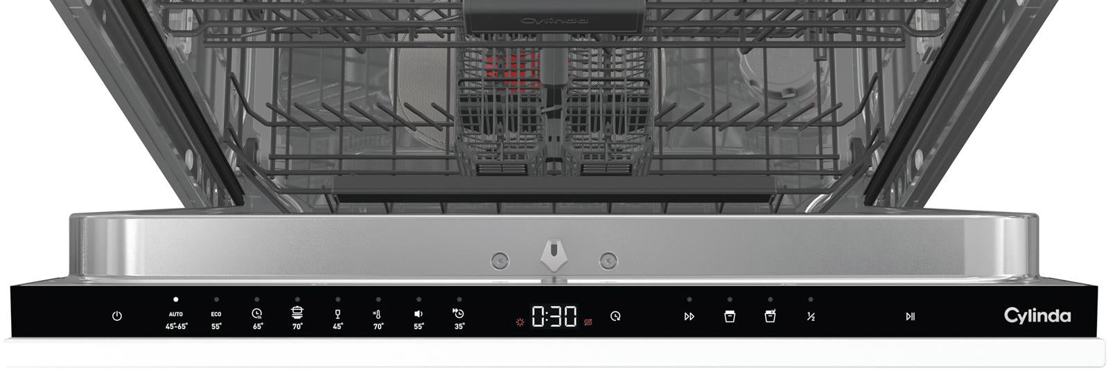 Cylinda 2UFIC Opvaskemaskine til integrering
