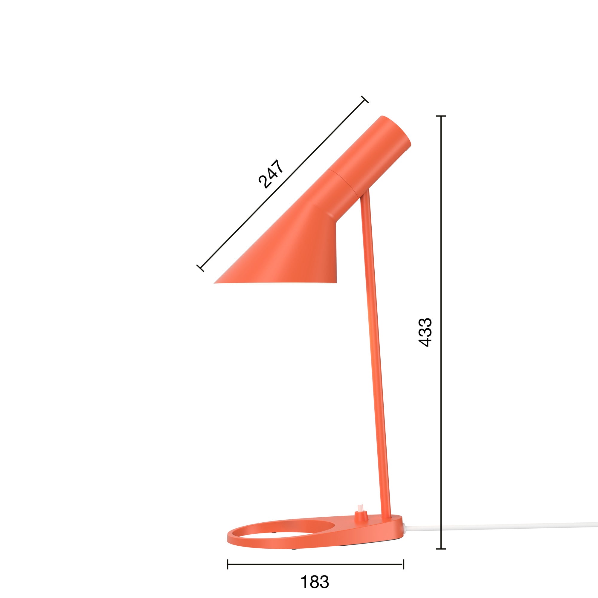 AJ Mini Bord Electric Orange