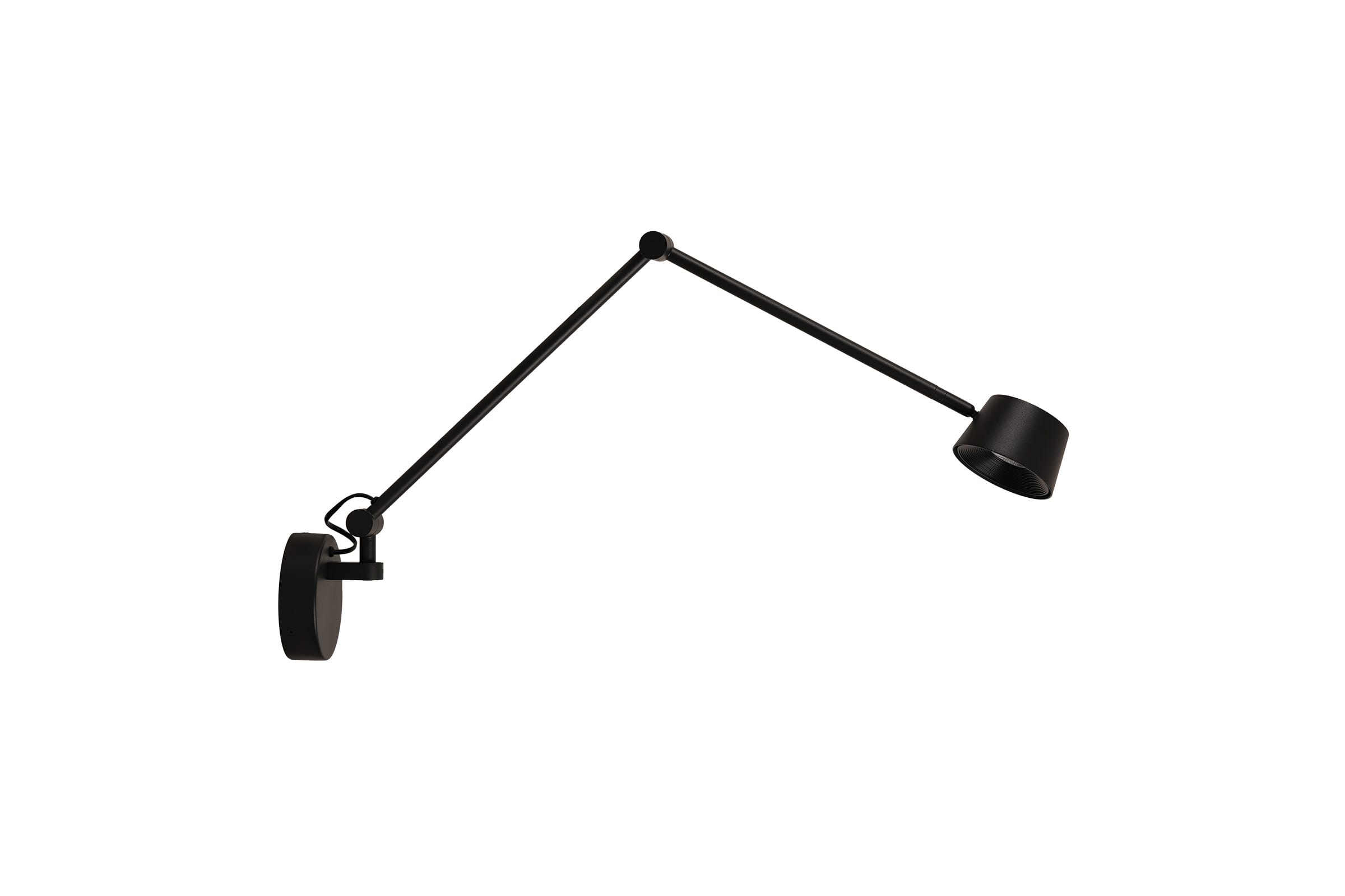 Direction Wall sort LED væglampe