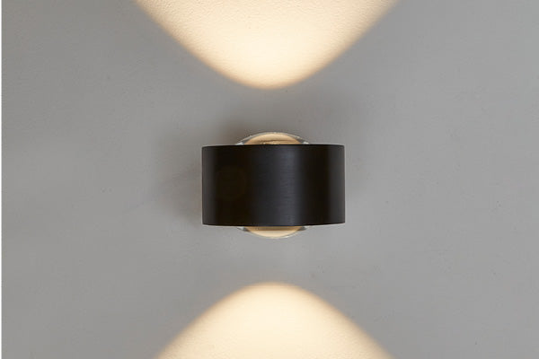 De to linser spreder et flot lys