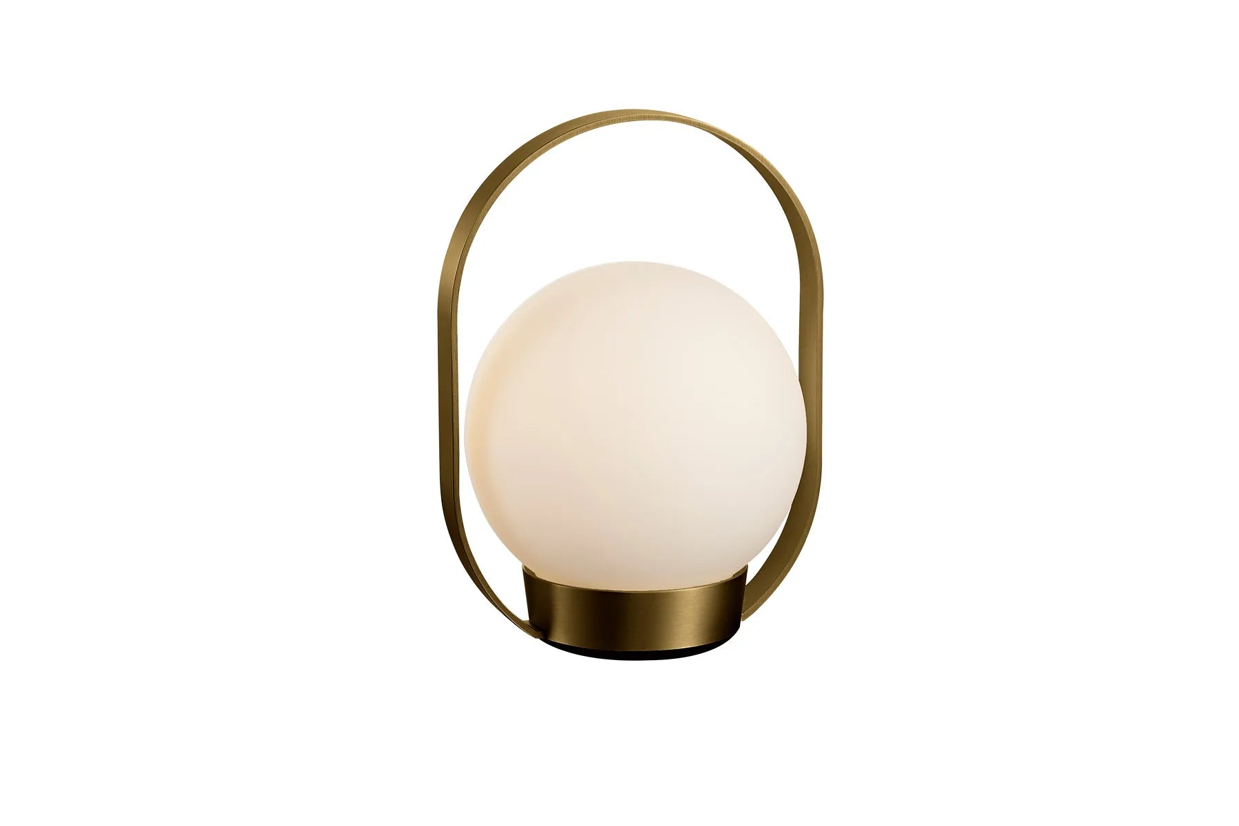 Palla T1 Bruneret Messing Portable LED Bordlampe