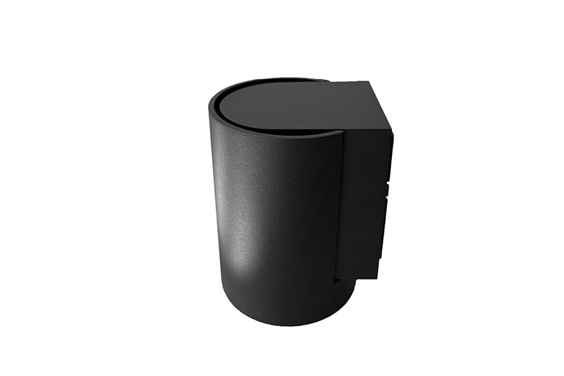 Tubus Outdoor W108 sort LED udendørslampe