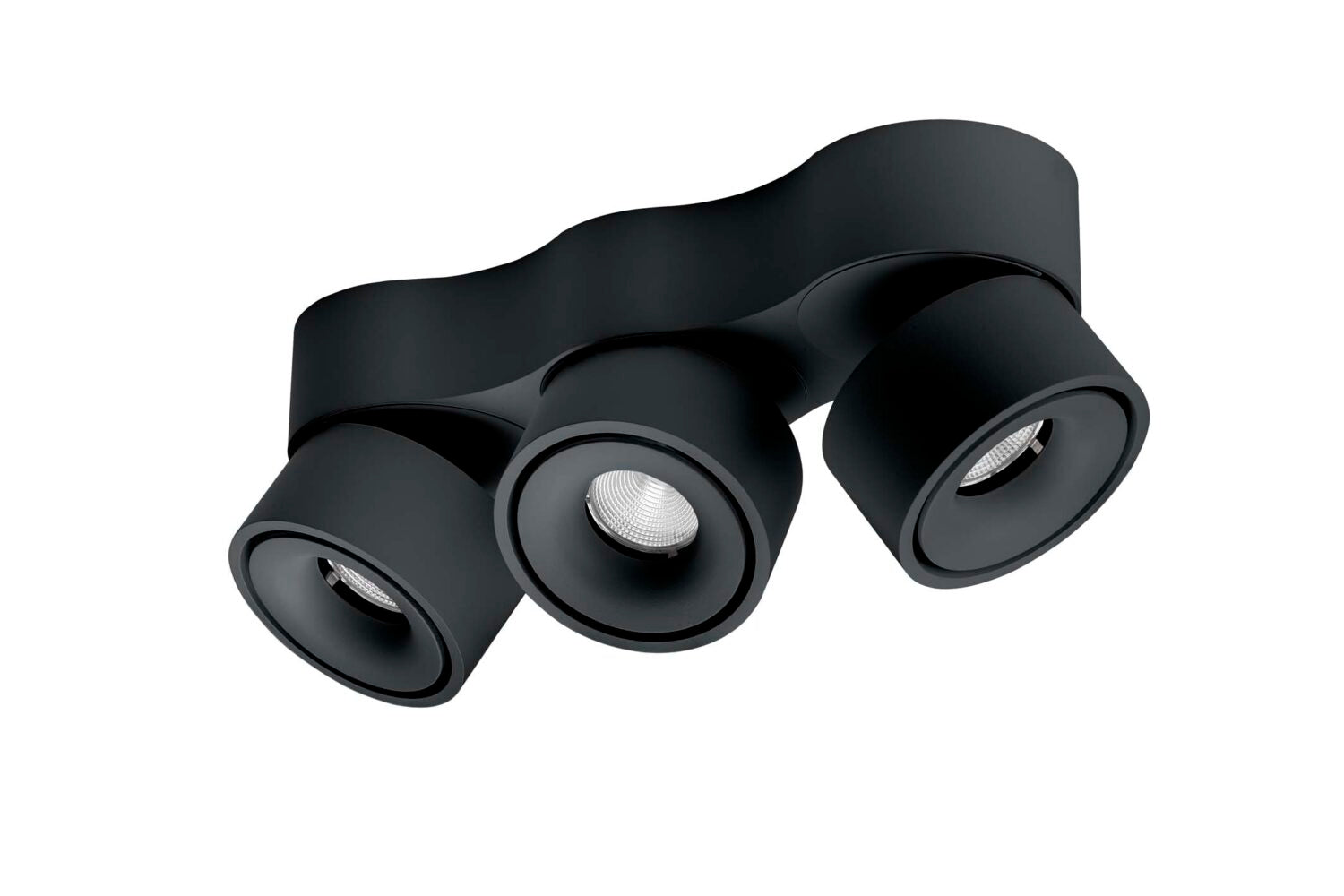 Easy Triple W3100 LED 2700K M/Hul Sort