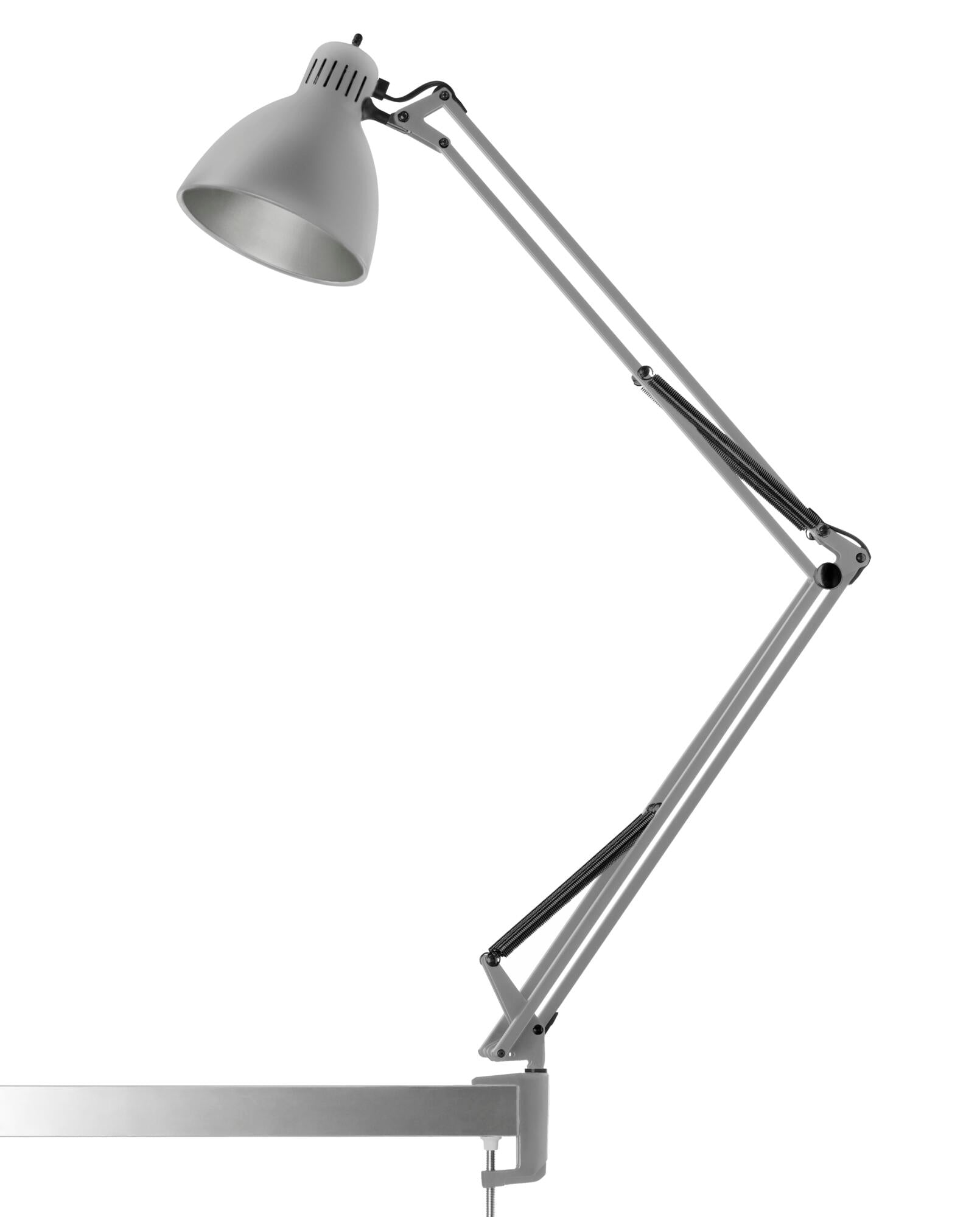 Archi T2 E27 grå bordlampe