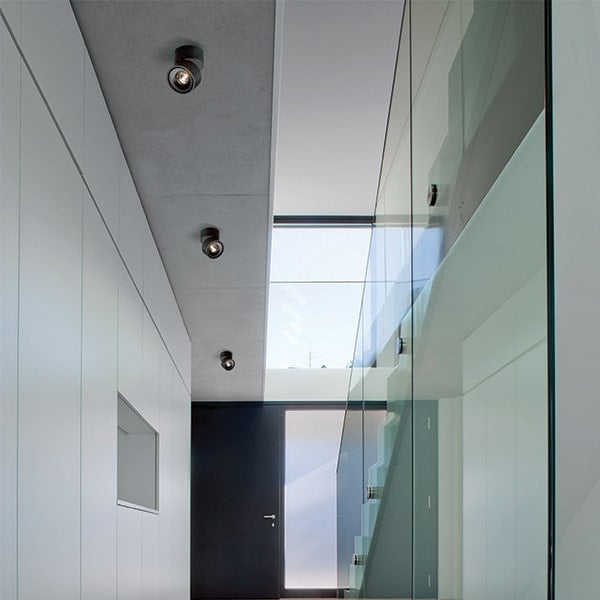 EASY W100 LED 2700K Sort u. Kabelhul