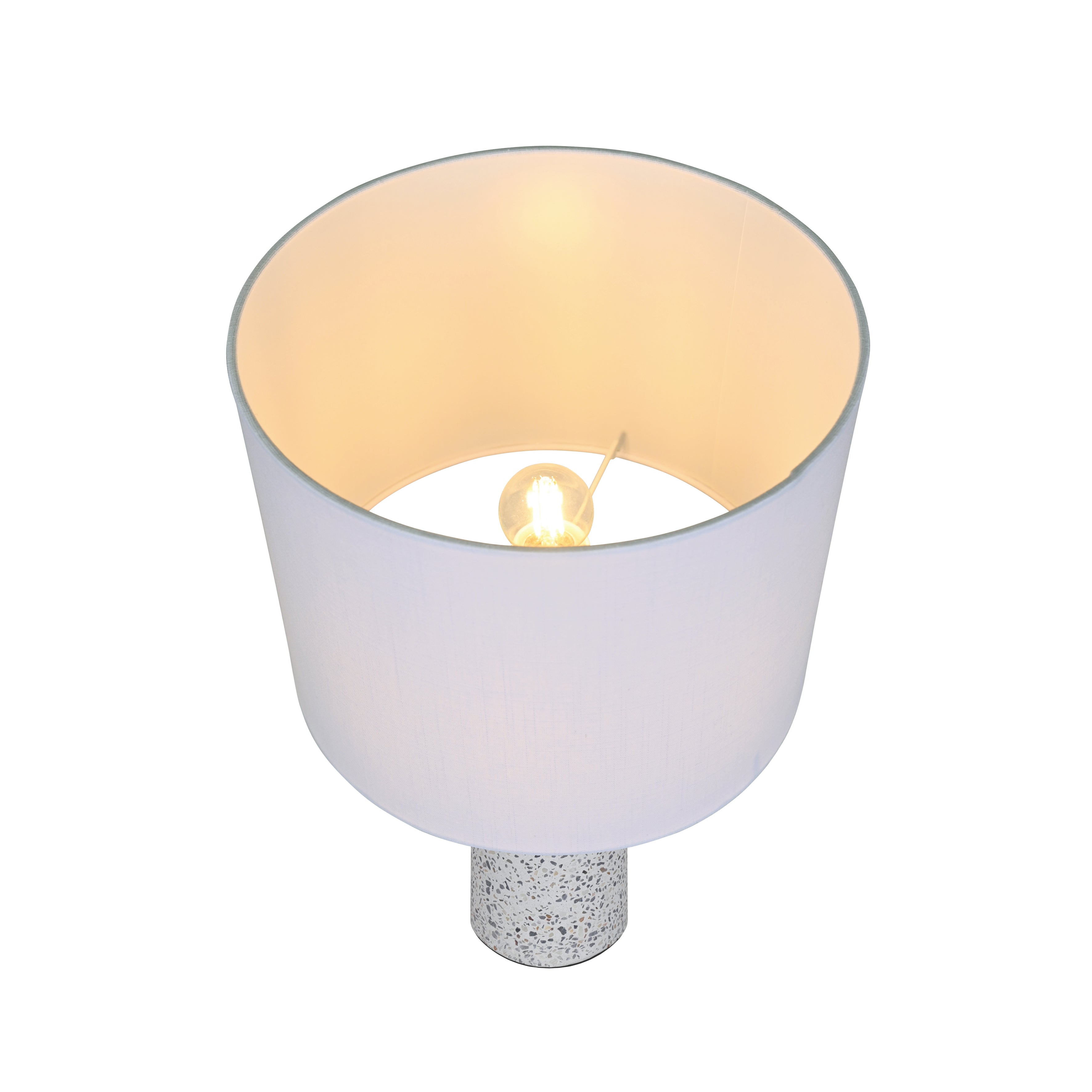 Helt tæt på Nordlux nye Antiga Table Lamp i Hvid