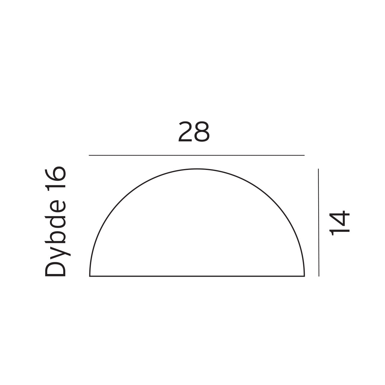 Norlys Paris Big Sort, LED IP43 5.2W - Udendørslampe