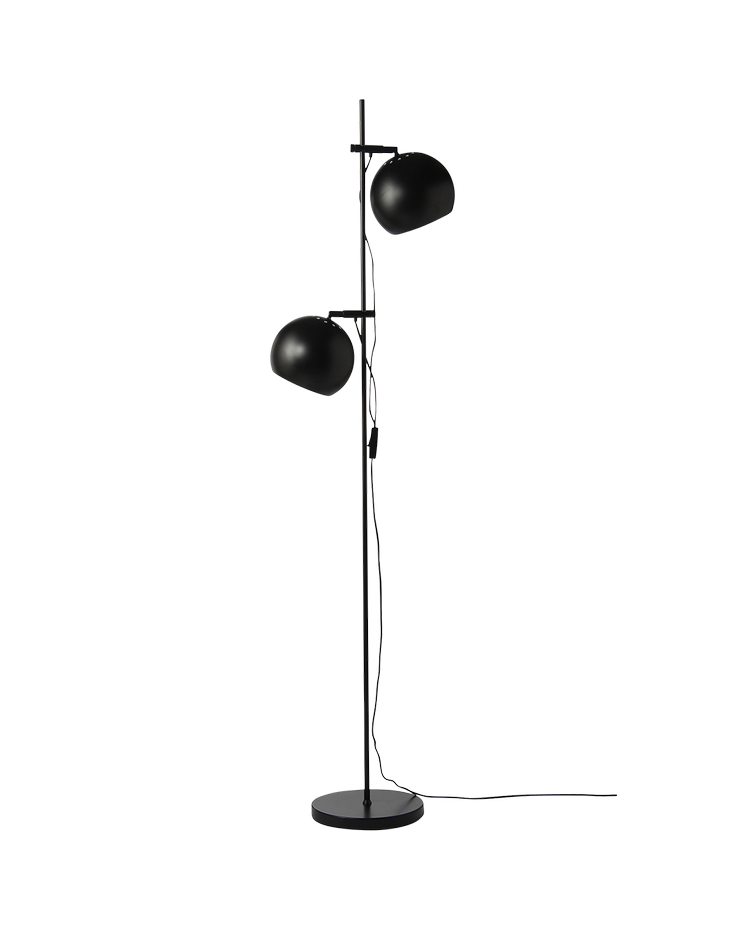 Ball Double matsort gulvlampe
