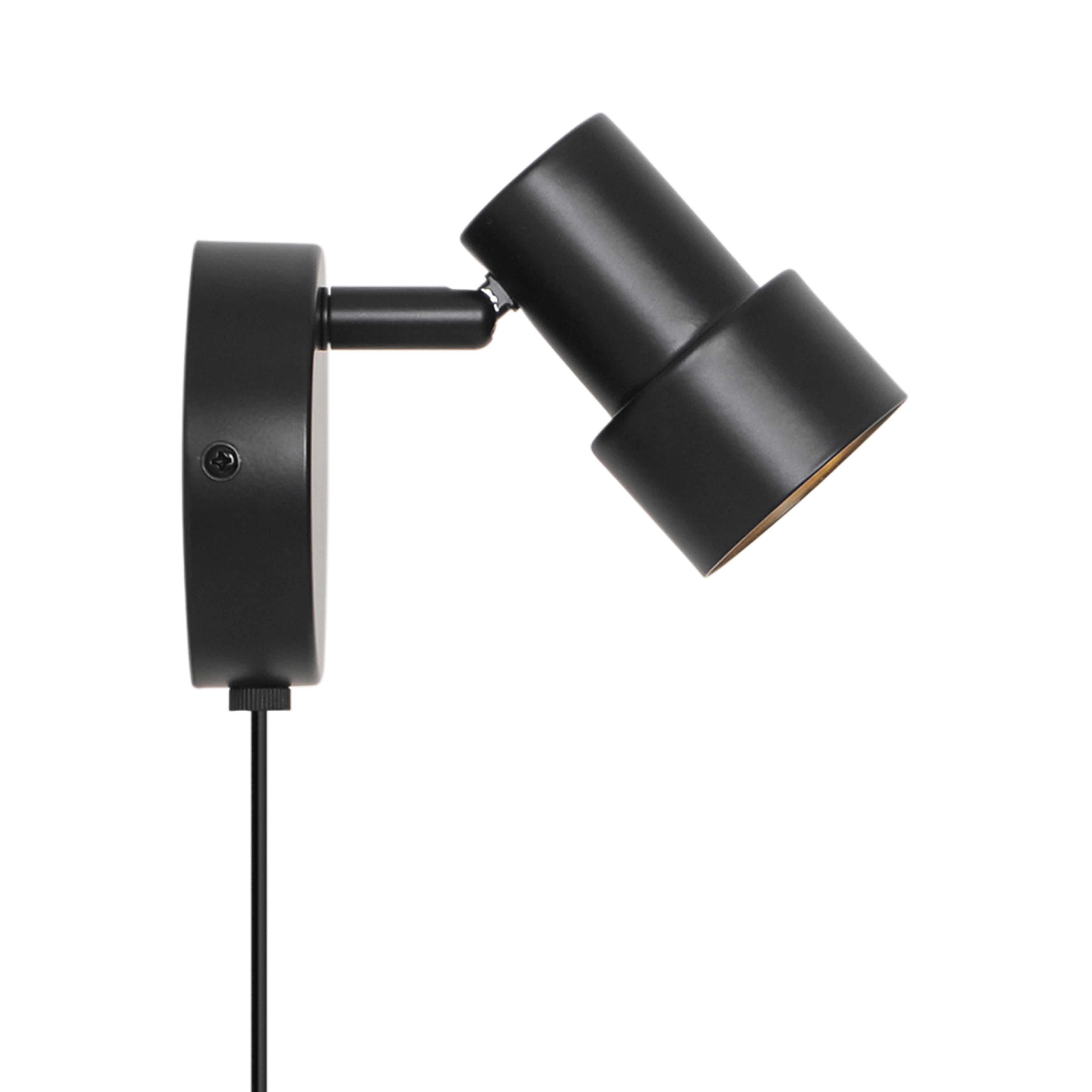 Nordlux Boston Spot Wall Light Black