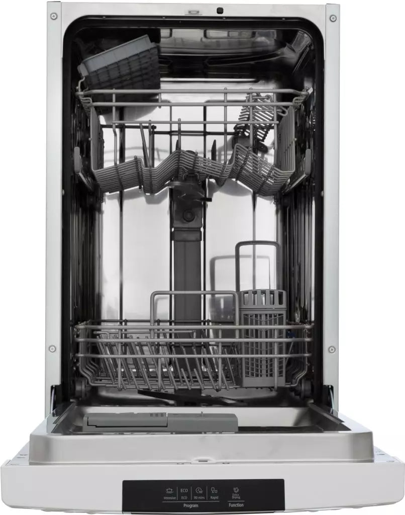 Elvita CDM2451V - Smal opvaskemaskine åben