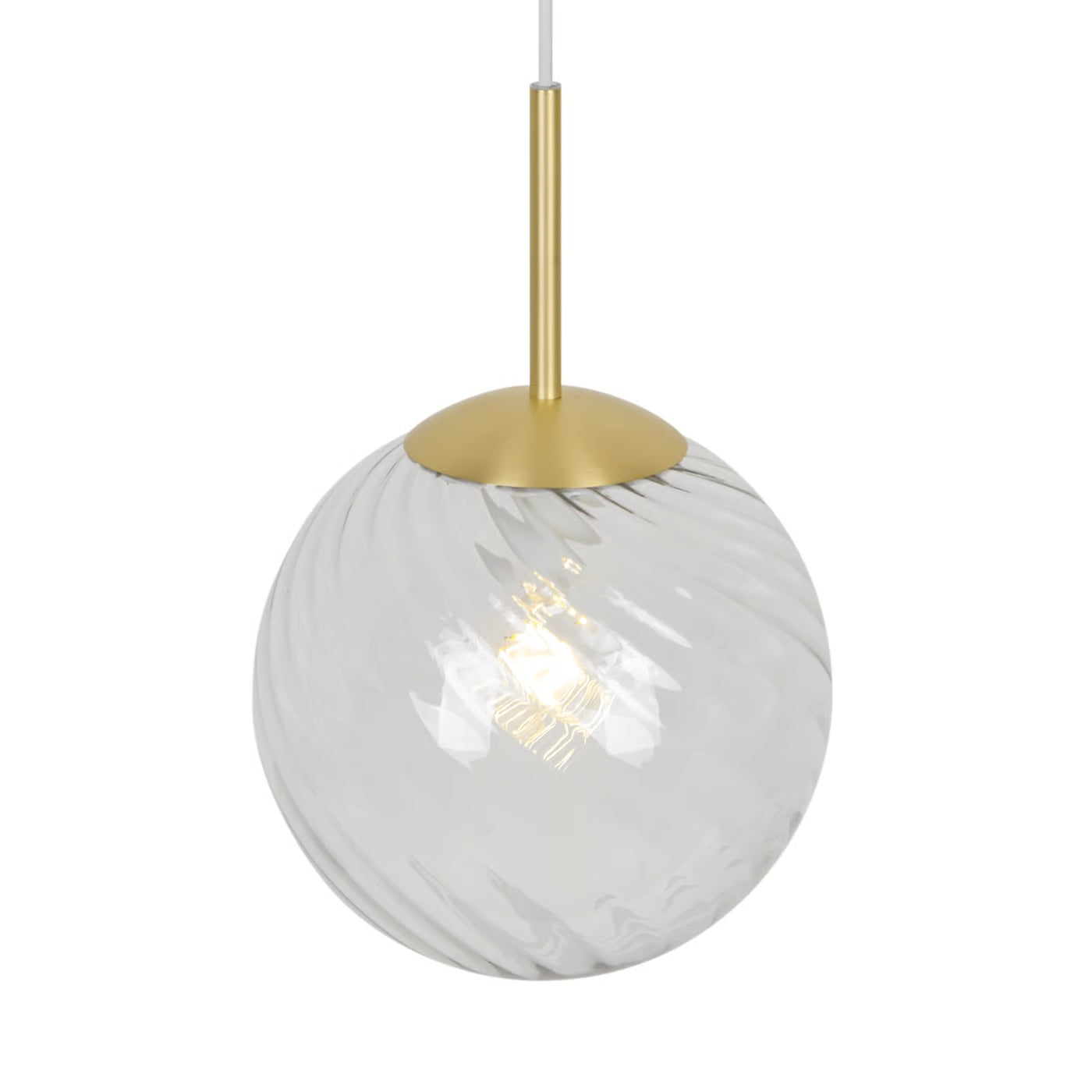 Nordlux Chisell 25 pendel i messing close-up