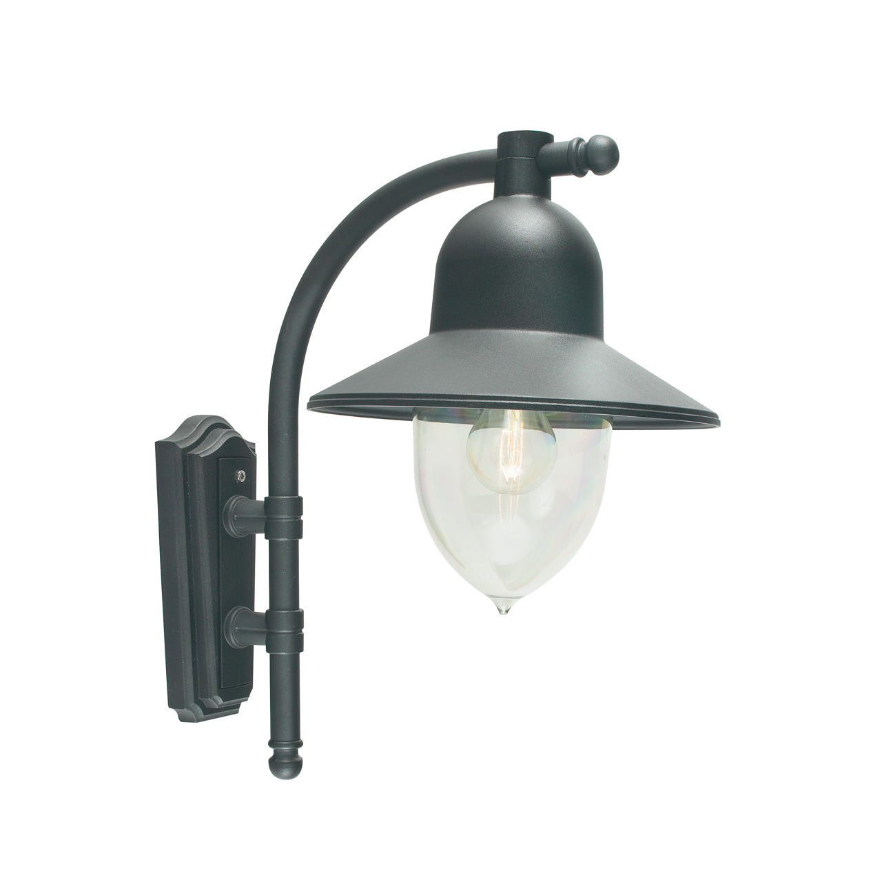 Norlys Como sort, E27 IP54 57W - Udendørslampe