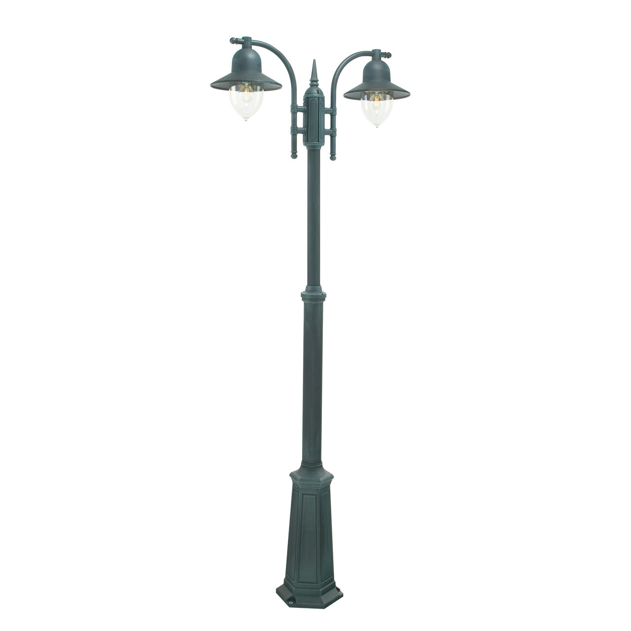 Norlys Como sort, E27 IP54 2 x 57W - Udendørslampe