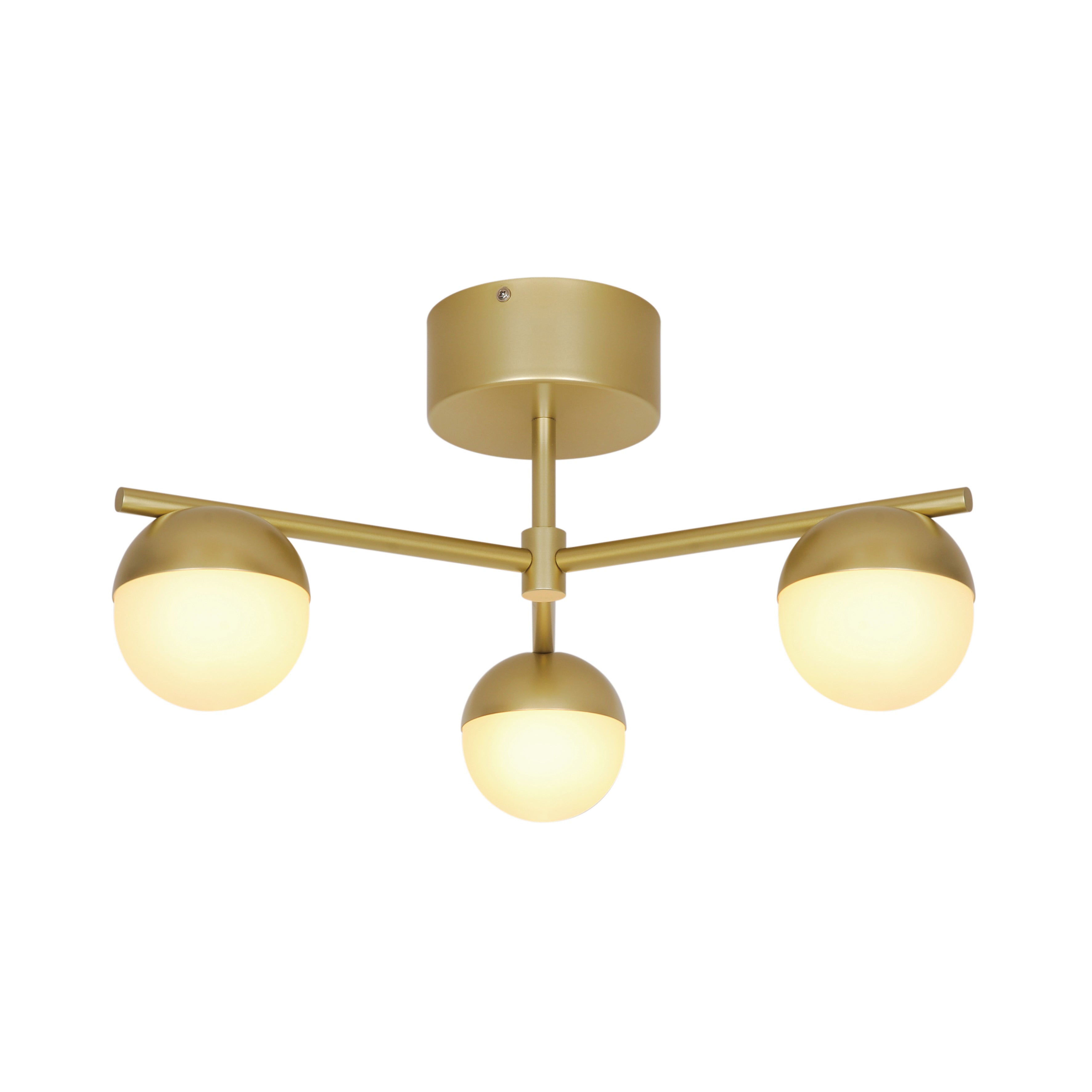 Nordlux Contina Ceiling Light Brushed Brass