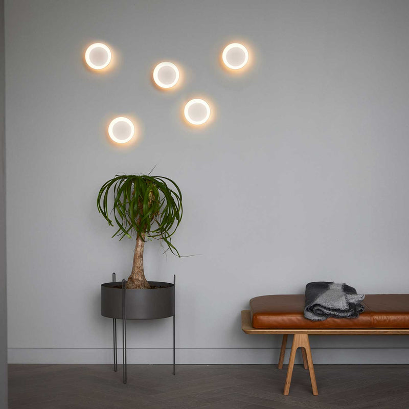 LOOM Design Cookie hvid væg/loftslampe
