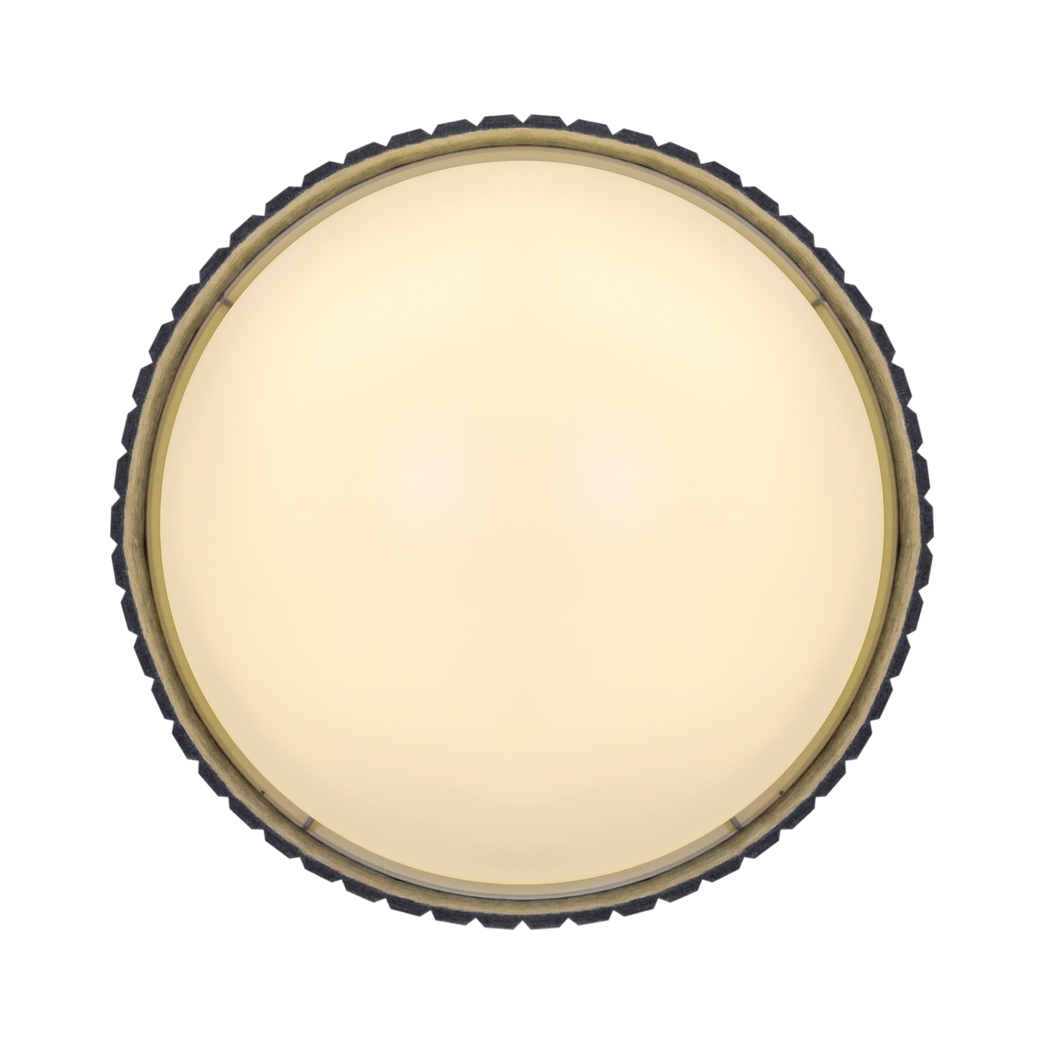 Helt tæt på fra under Nordlux Corato 40 Ceiling Light Grey