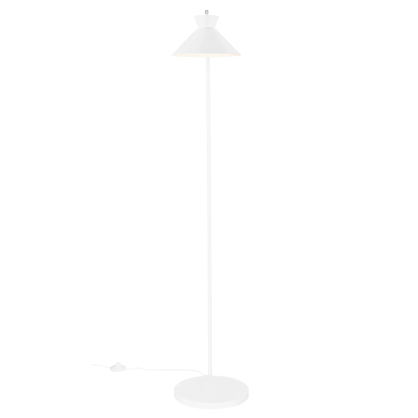 Dial Gulvlampe E27 IP20, Hvid - Nordlux
