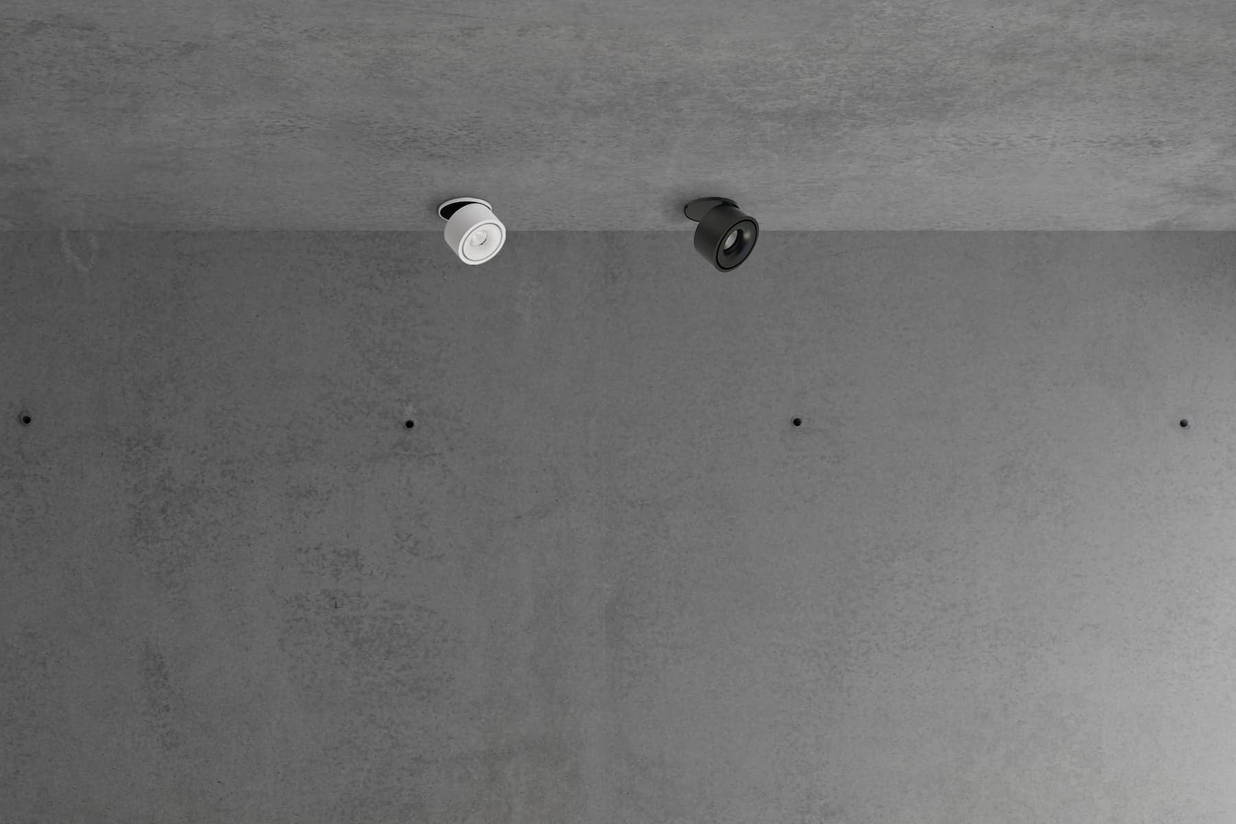 Antidark Easy Build in B100 LED 1800-2700K DTW i sort og hvid