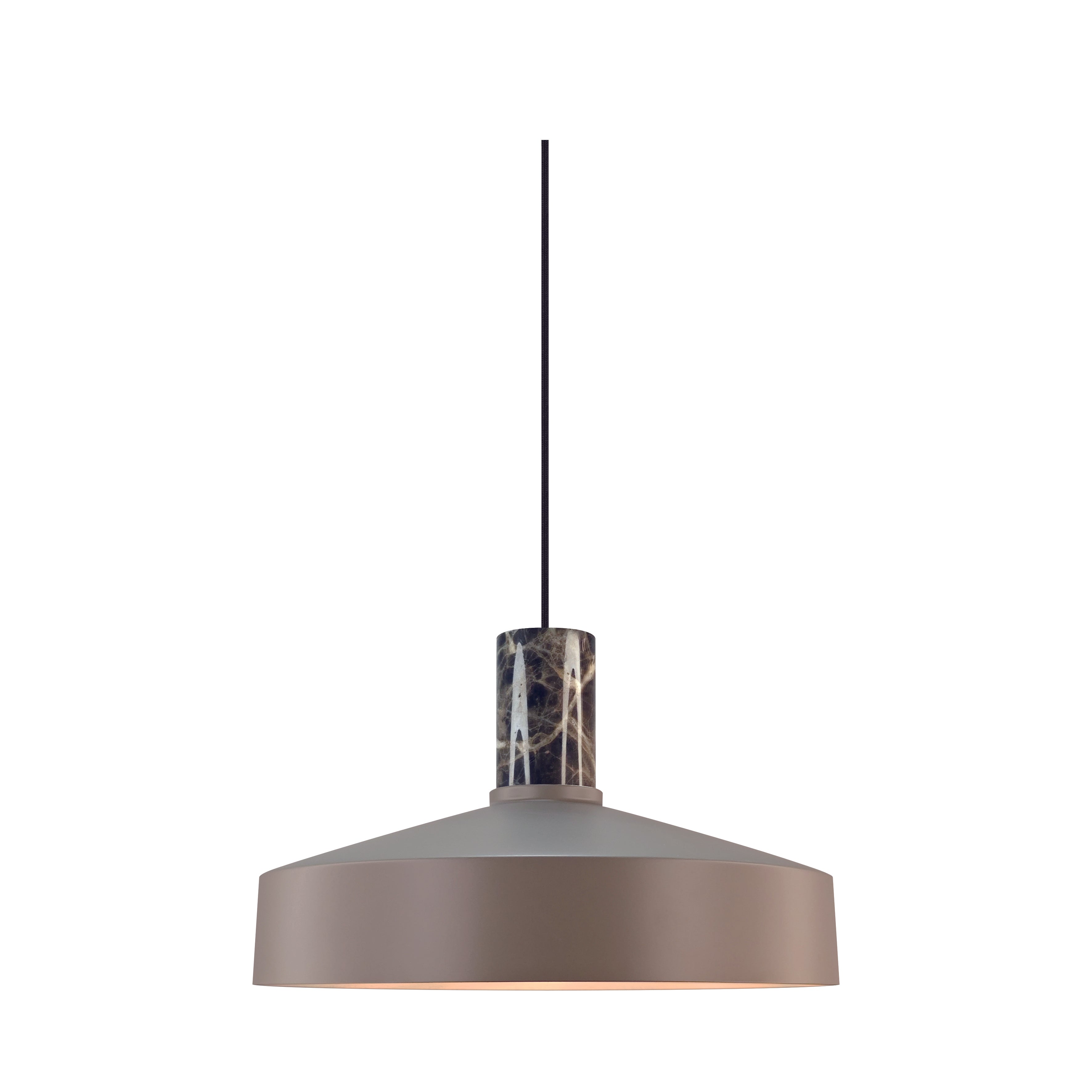Nordlux Elvas Marble Pendant Lamp Light Brown