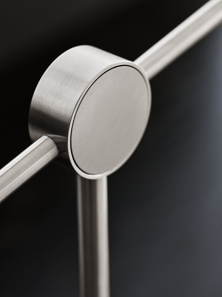 MS011 Stål Gulvlampe