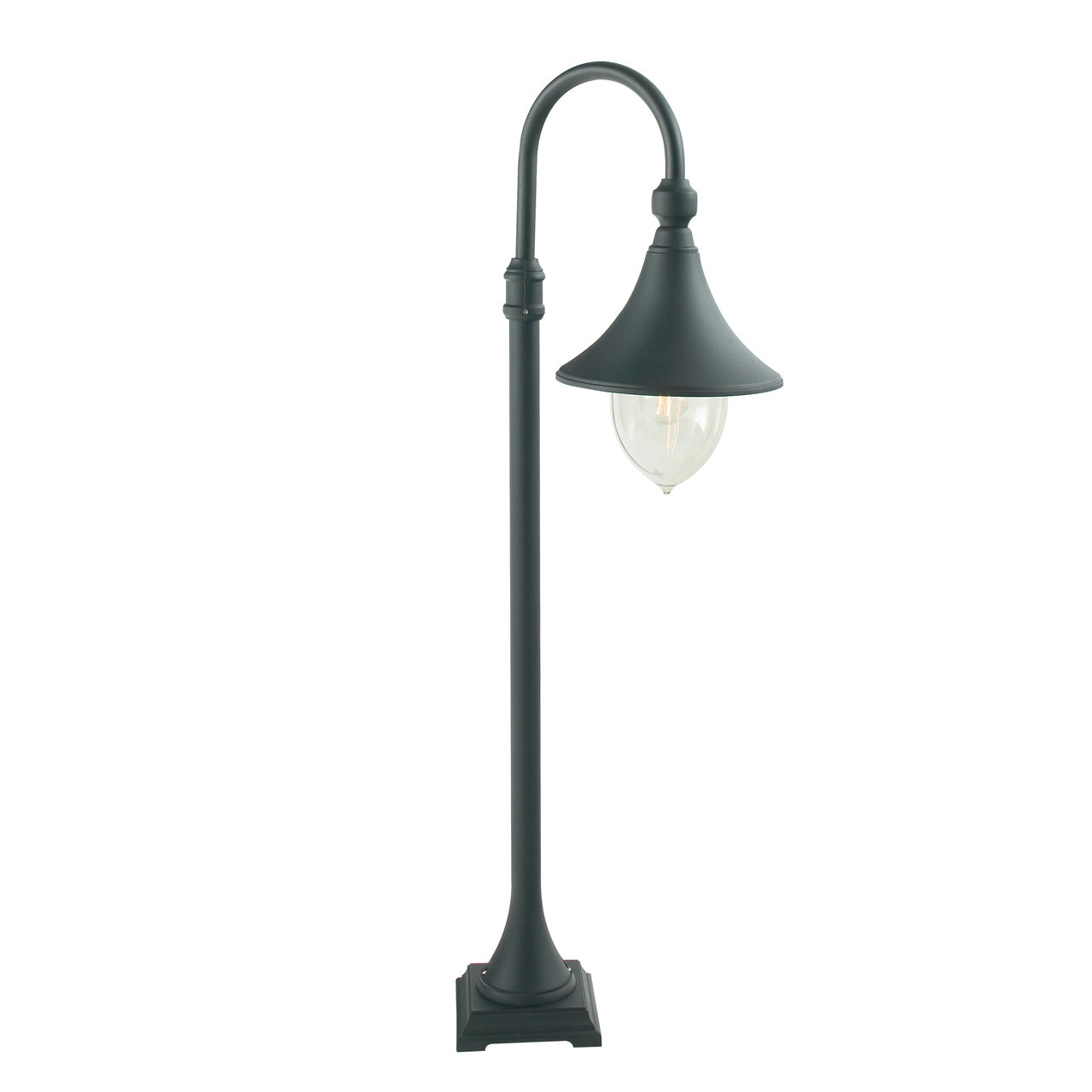 Norlys Firenze sort, E27 IP54 75W - Udendørslampe