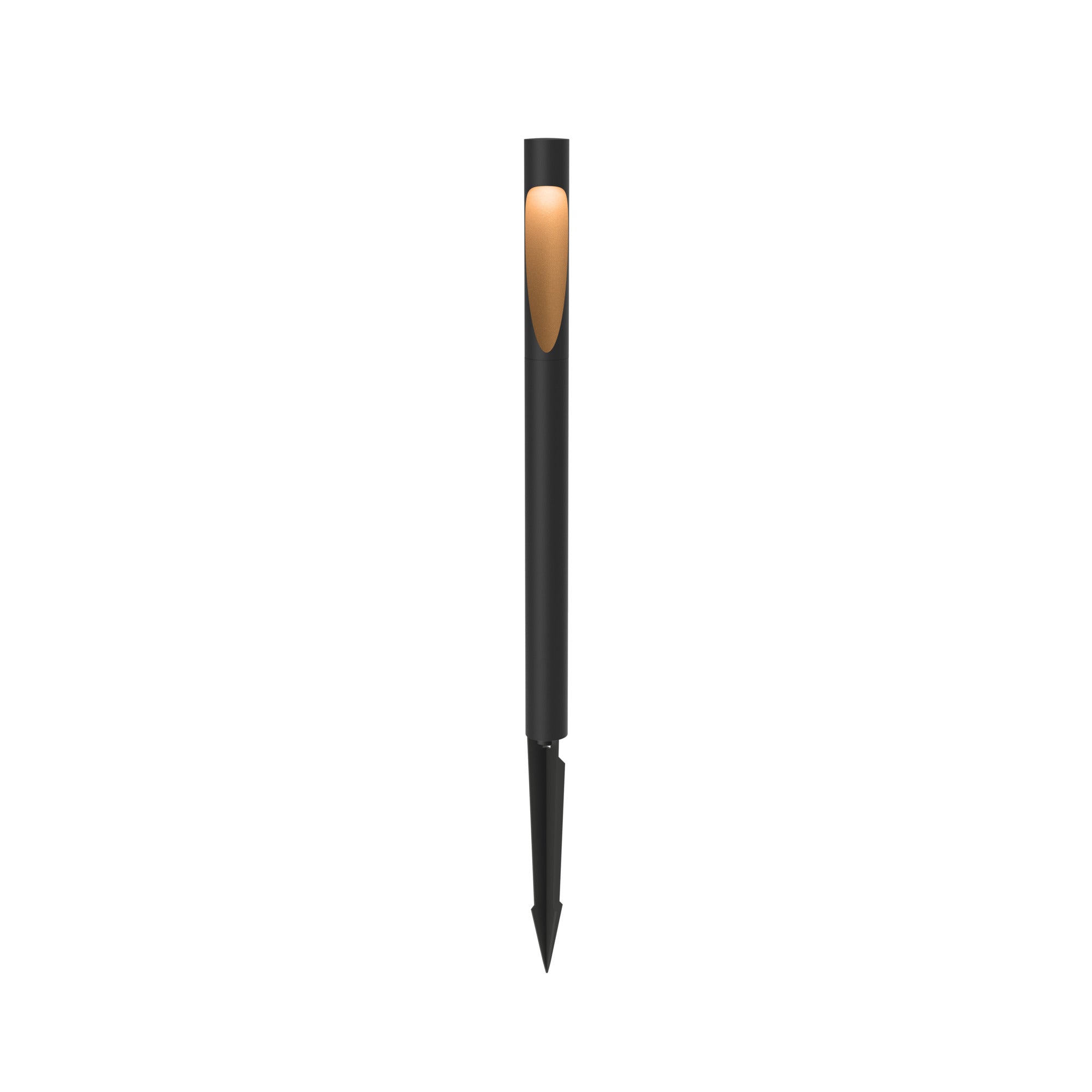 Flindt Garden Pullert Sort Høj M/Spyd og U/Adapter LED 3000K