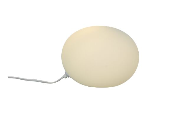 Globus Ø18 Bordlampe Hvid