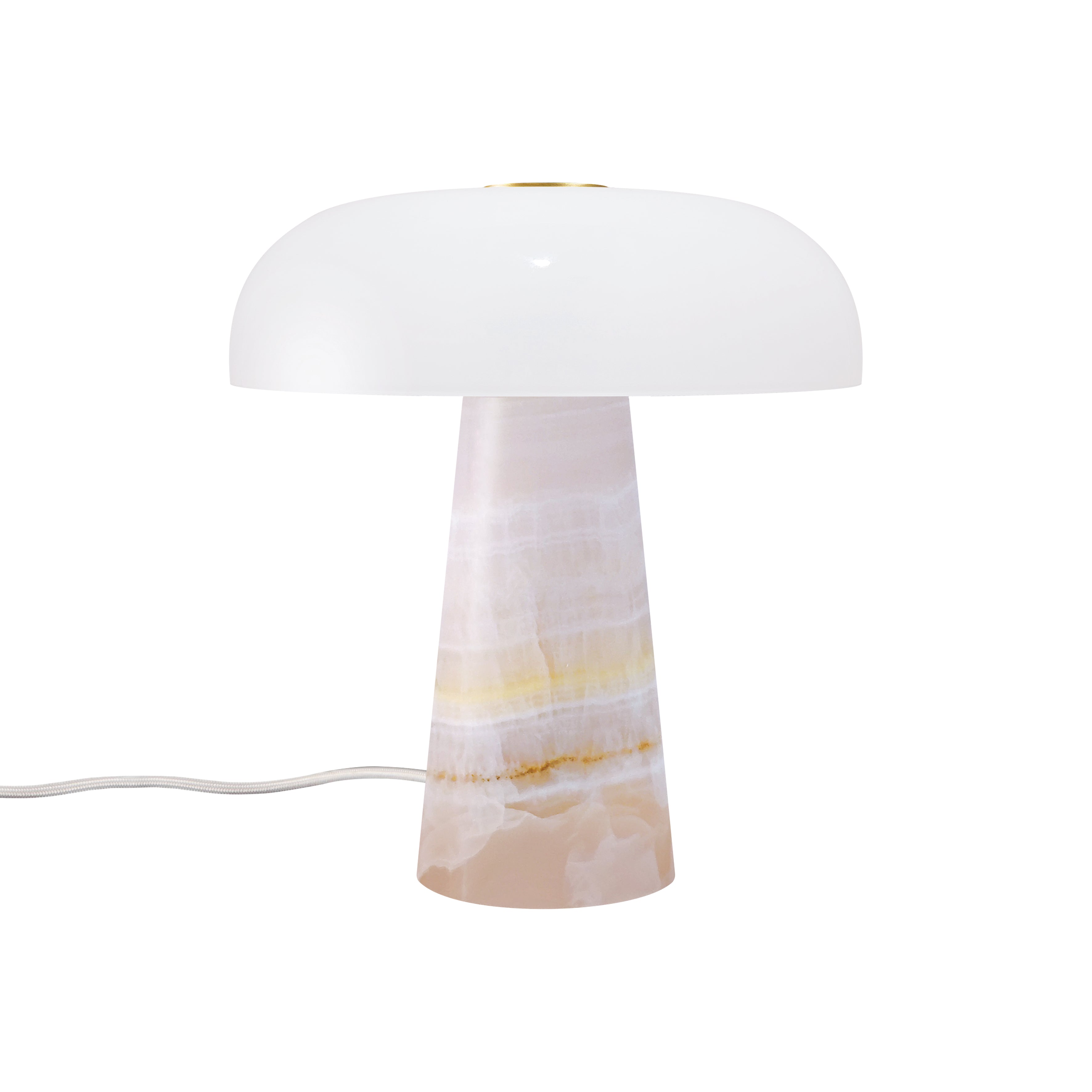 Nordlux nye og elegante Glossy Mini Bordlampe i Pink