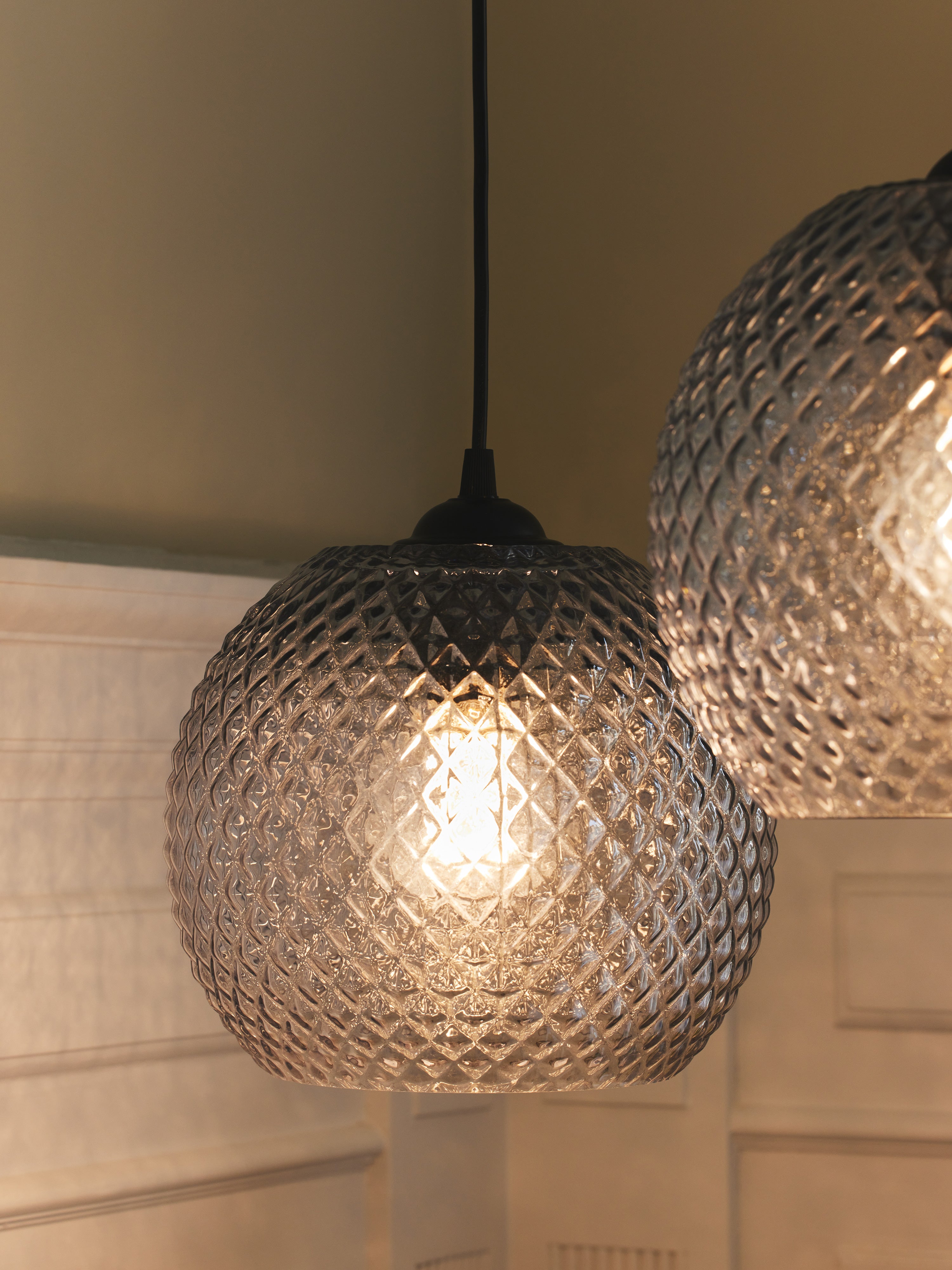 Nobb Ball Pendel Ø12 Clear