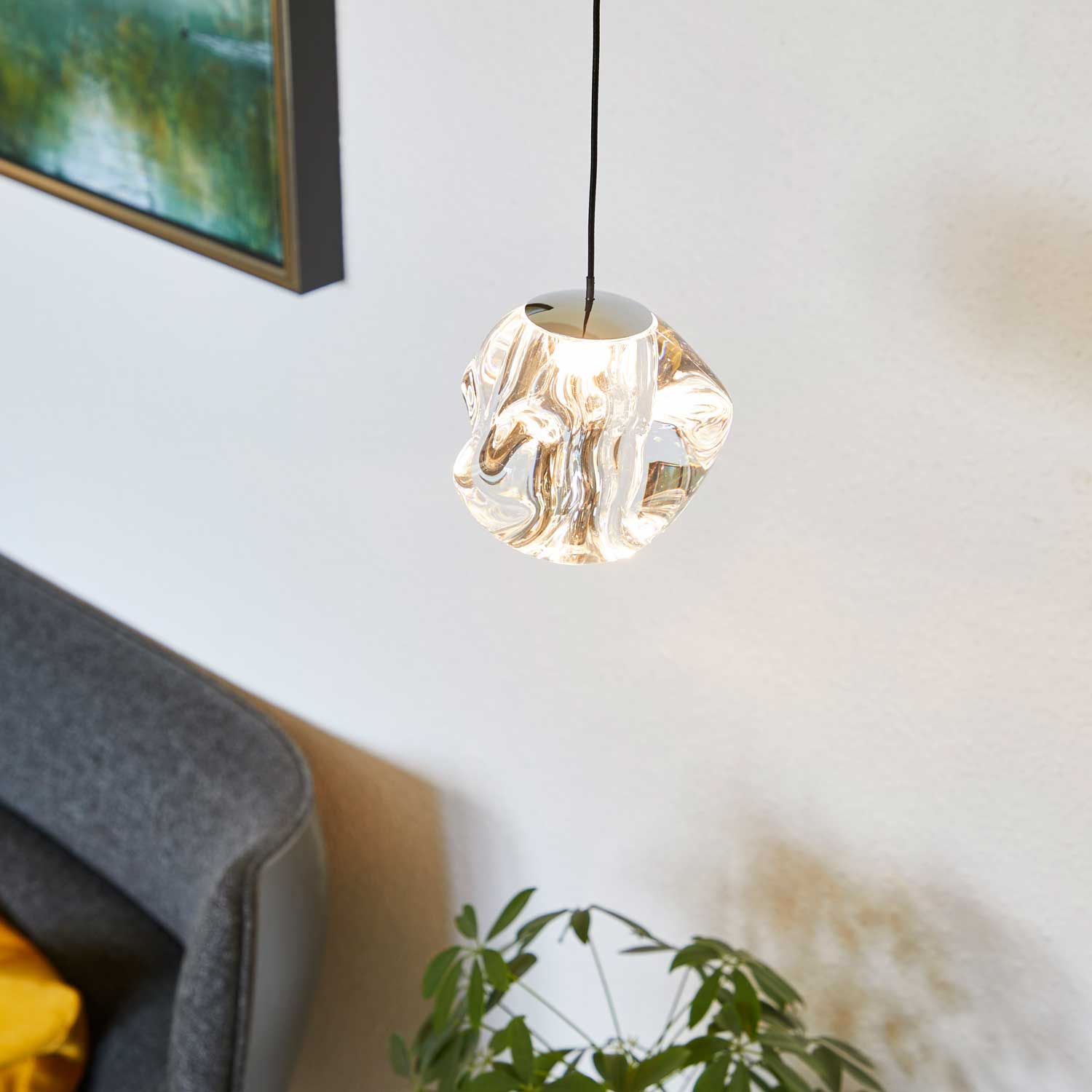 Ice Ball 1 LED pendel