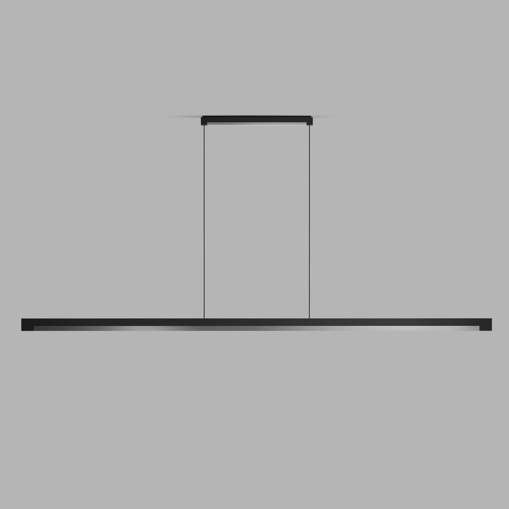 Light-Point Inlay S1900 LED 38W Matt Black Satin Silver Pendel af Studio F. A. Porsche