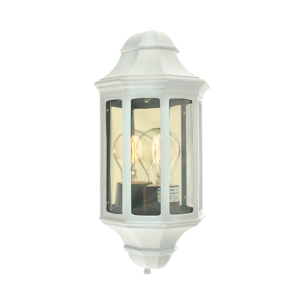 Norlys Genova Mini hvid, E27 IP54 46W - Udendørslampe