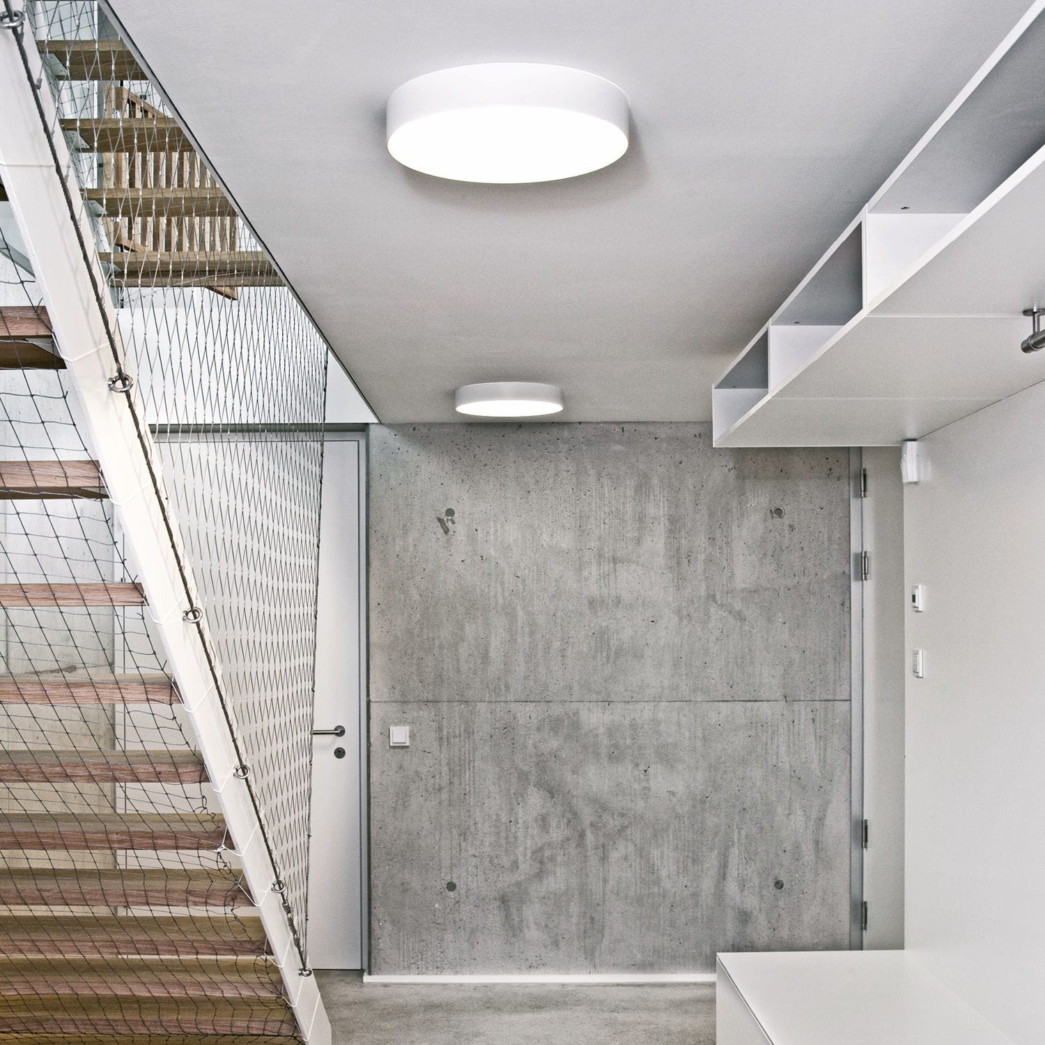 LOOM Design Lucia Ø60 hvid loftslampe