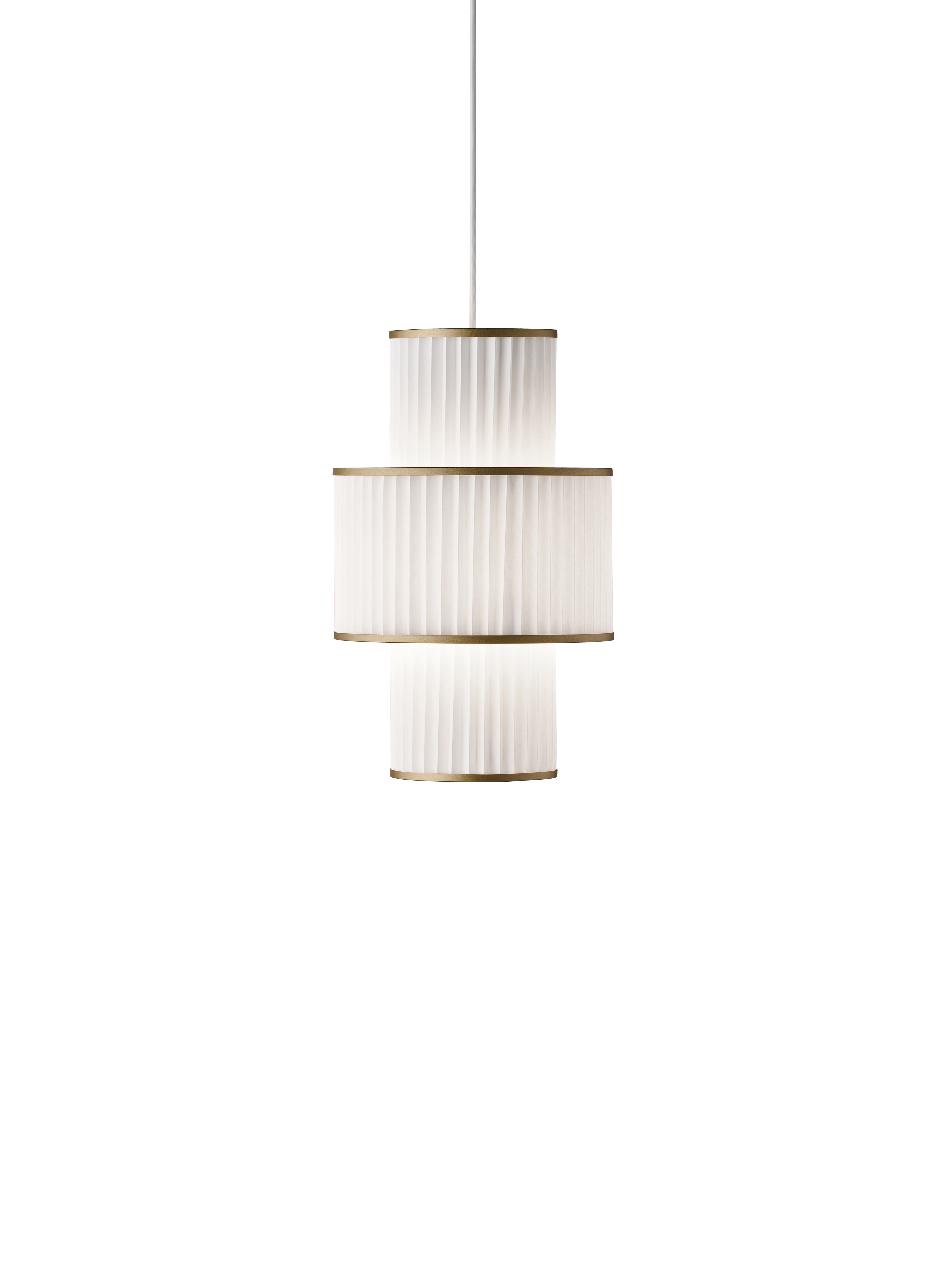 Le Klint 111 Plivello E27 pendel tændt