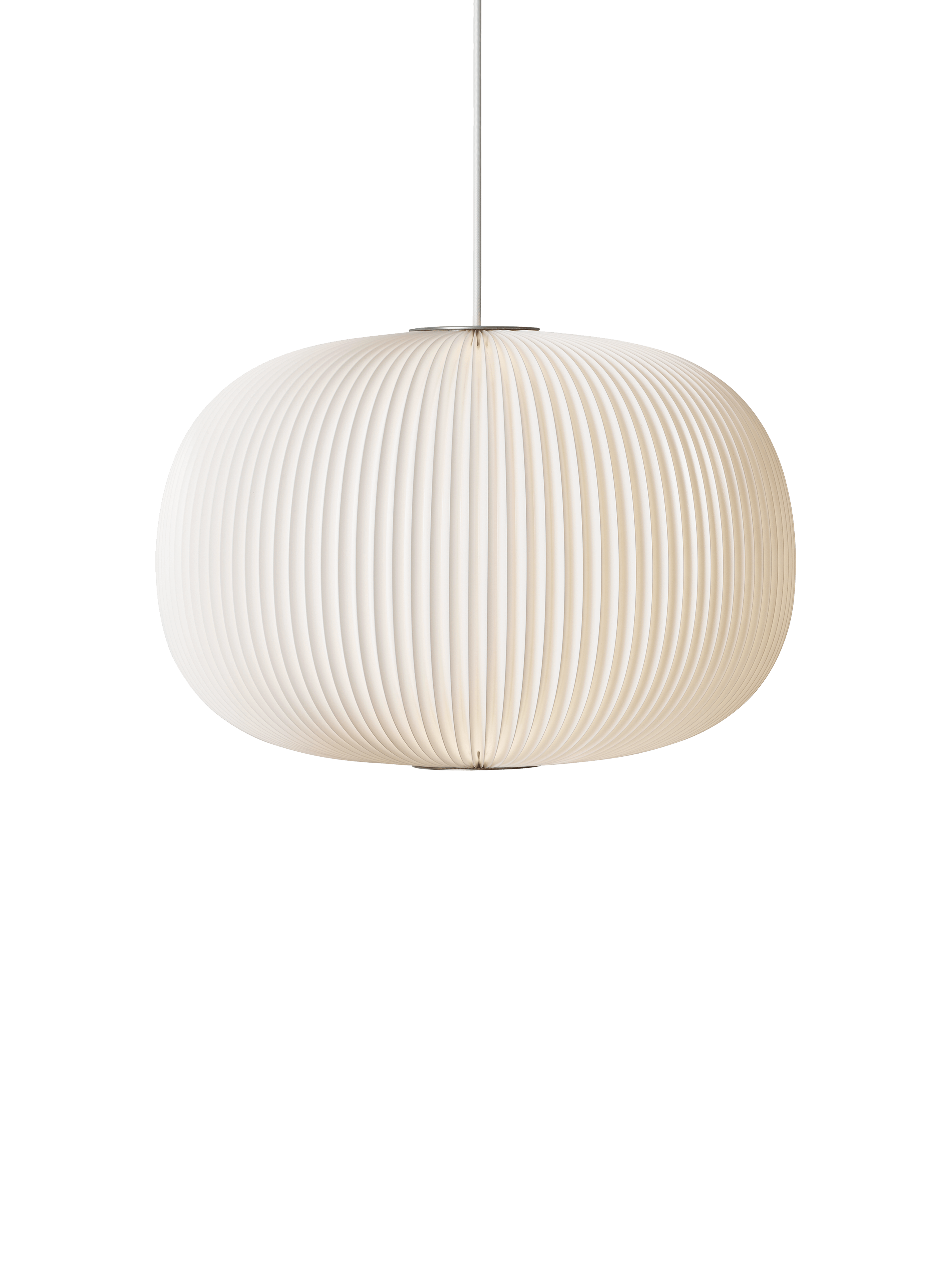 LE KLINT Lamella 1 Model 132 Sølv/Hvid Pendel