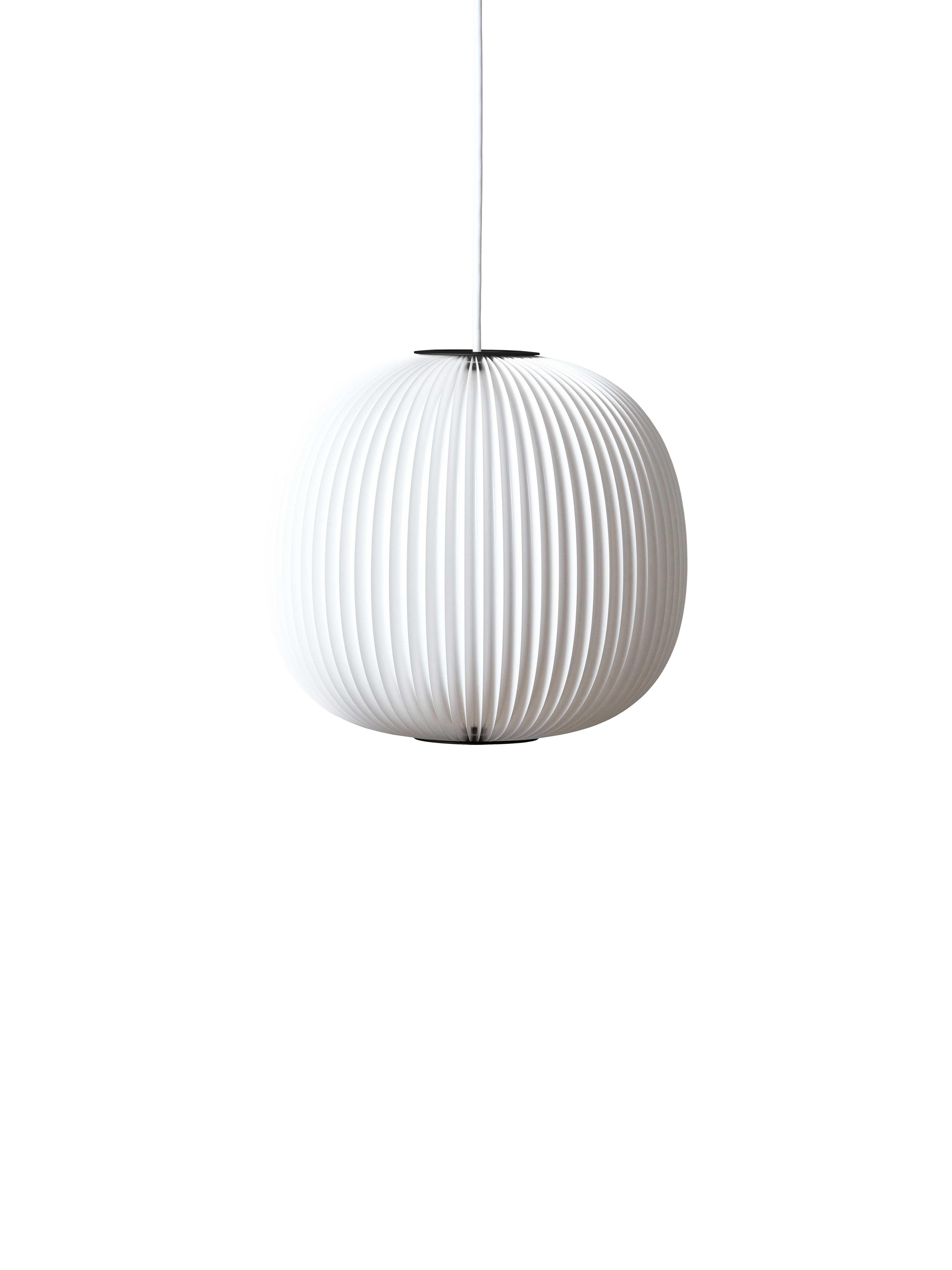 LE KLINT Lamella 3 Model 134 Sort/Hvid Pendel