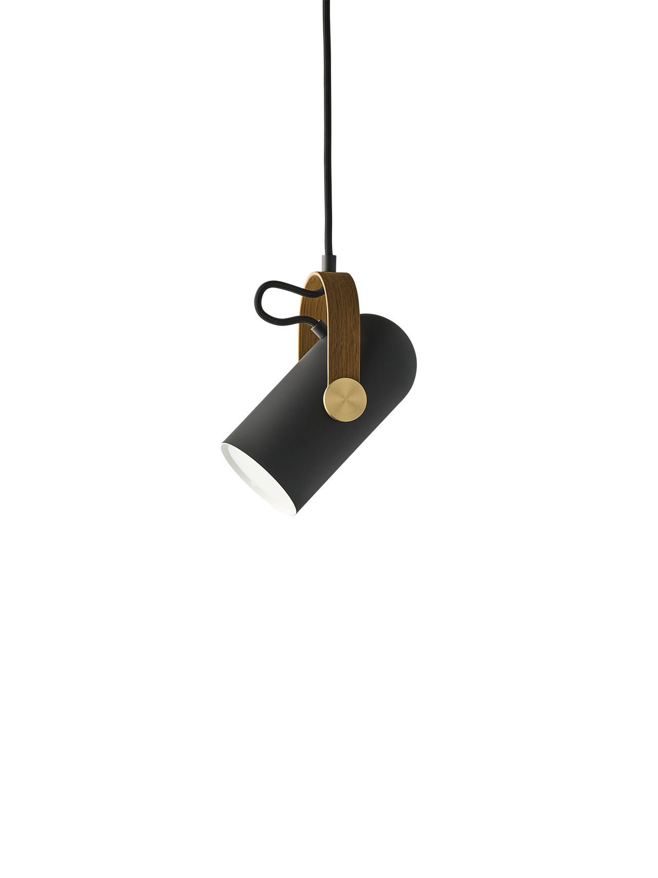 LE KLINT Carronade II Model 162 Røget Eg/Messing Pendel