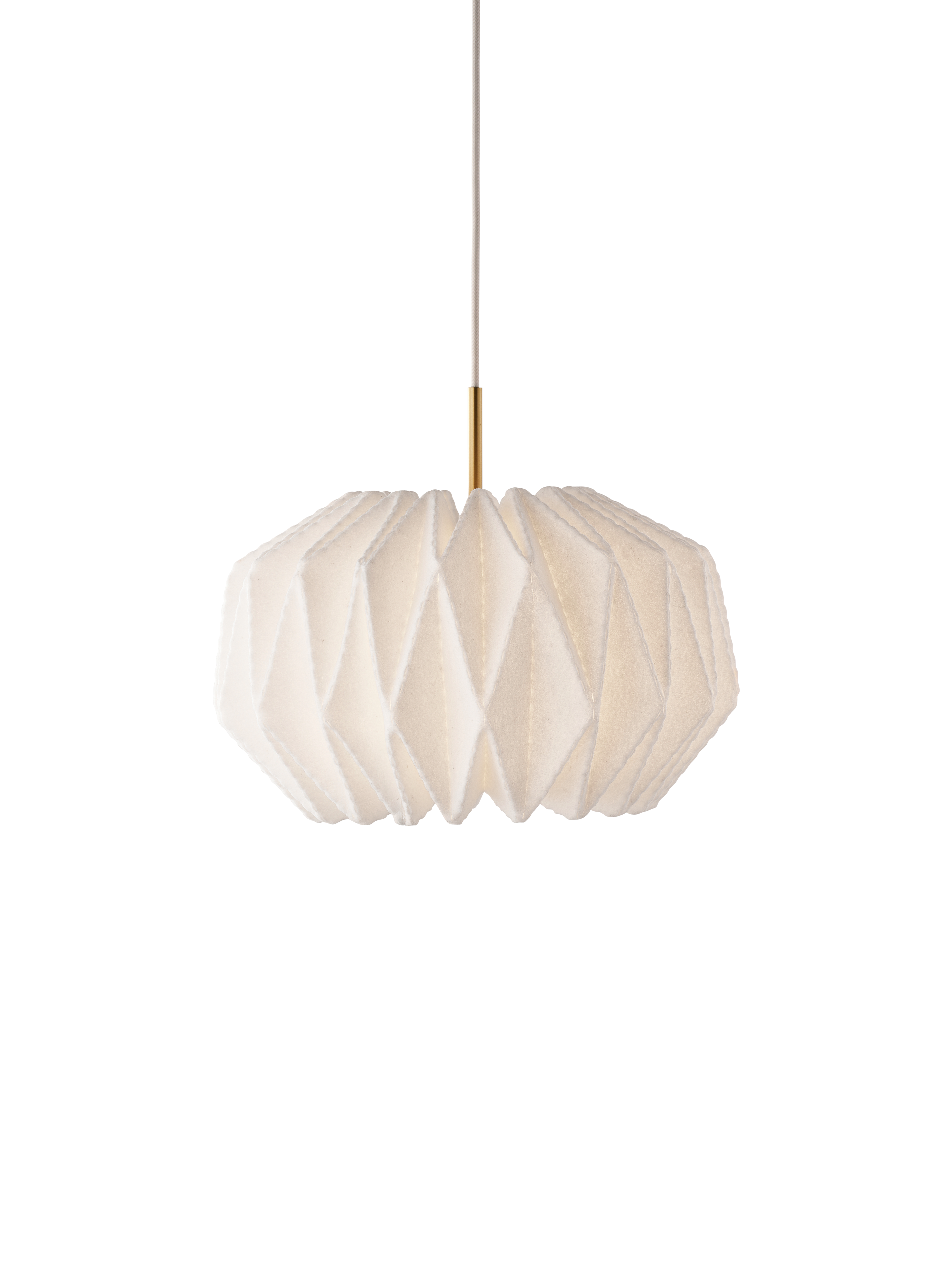 Le Klint Model 164 Softly Pleated I Small tændt