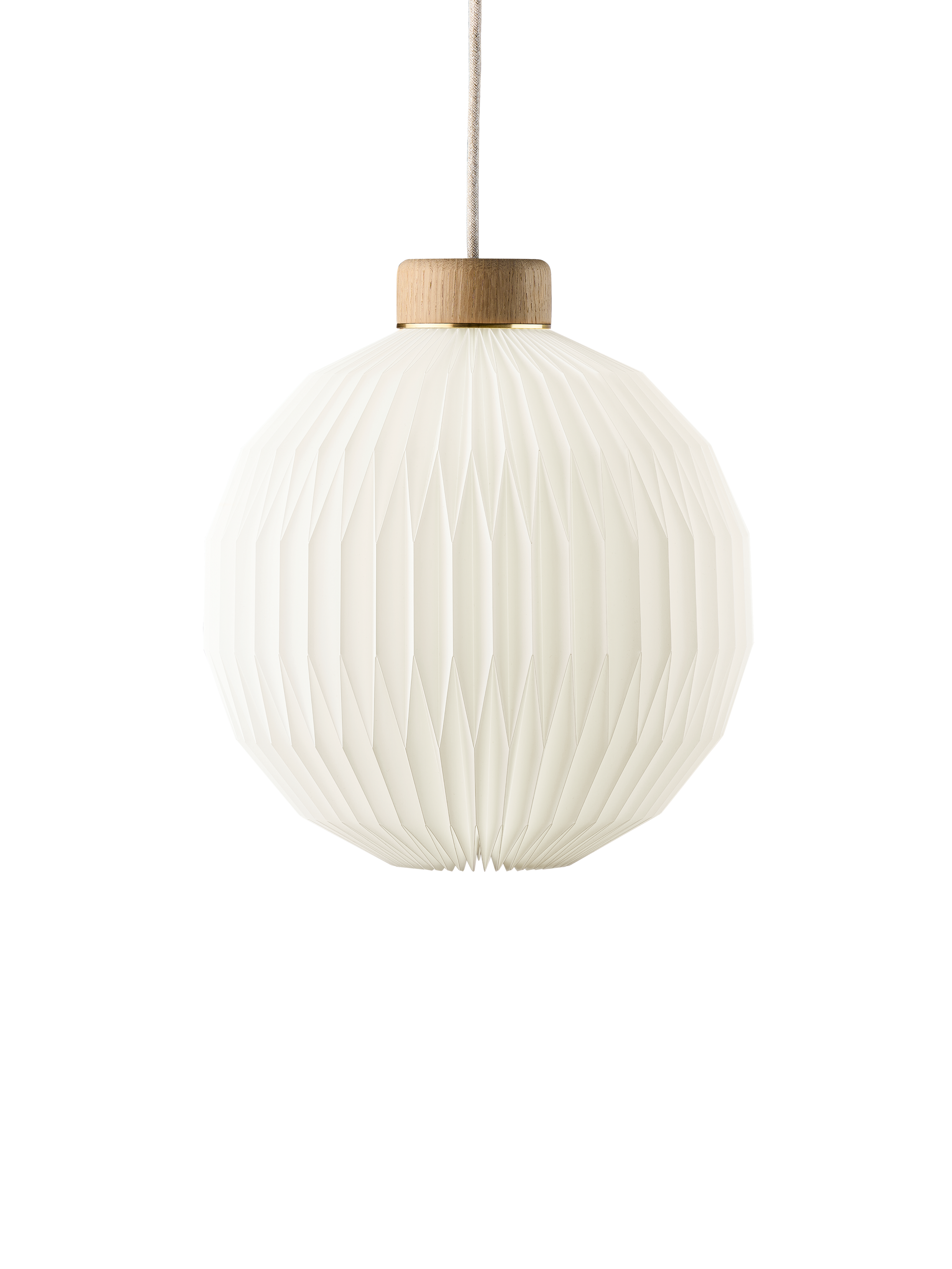 LE KLINT Model 180 lys eg medium pendel m papirskærm