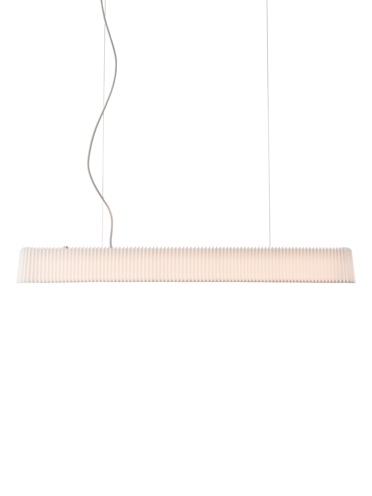 Le Klint 189 Long Pleat papir med tændt lys