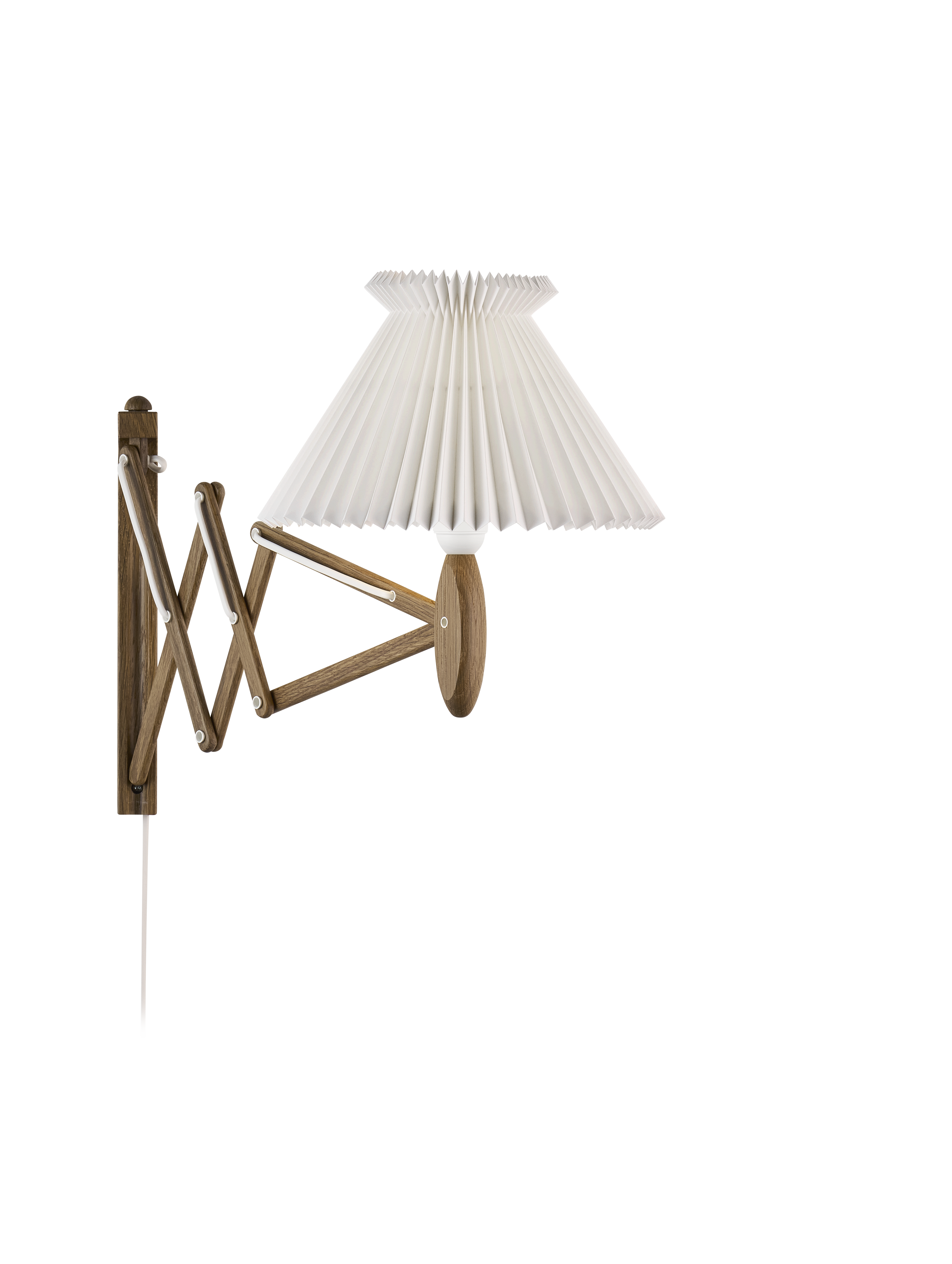 LE KLINT 224-6 Sax i Røget Eg m. Papirskærm