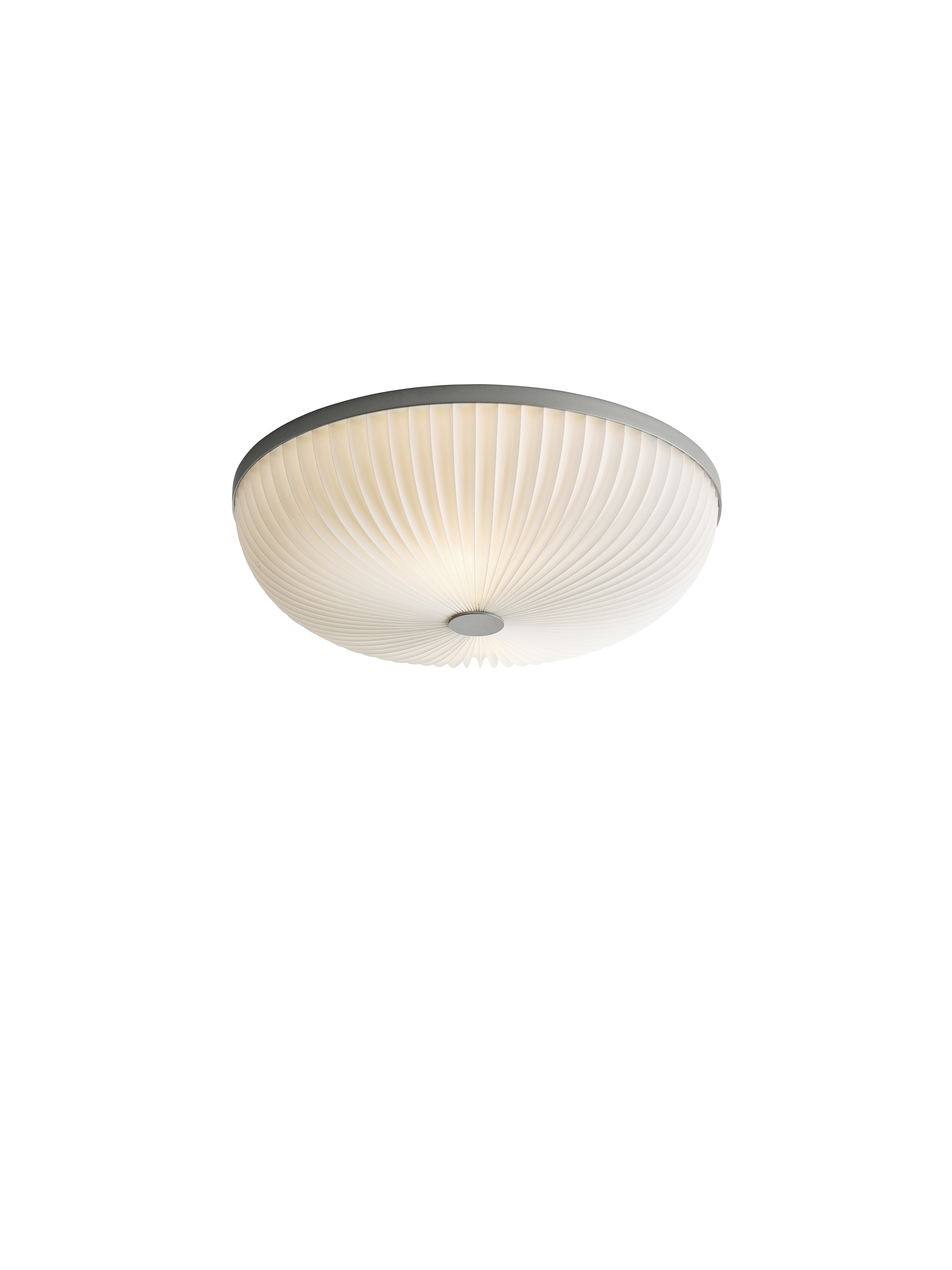 Lamella sølv/hvid loftslampe billede 4