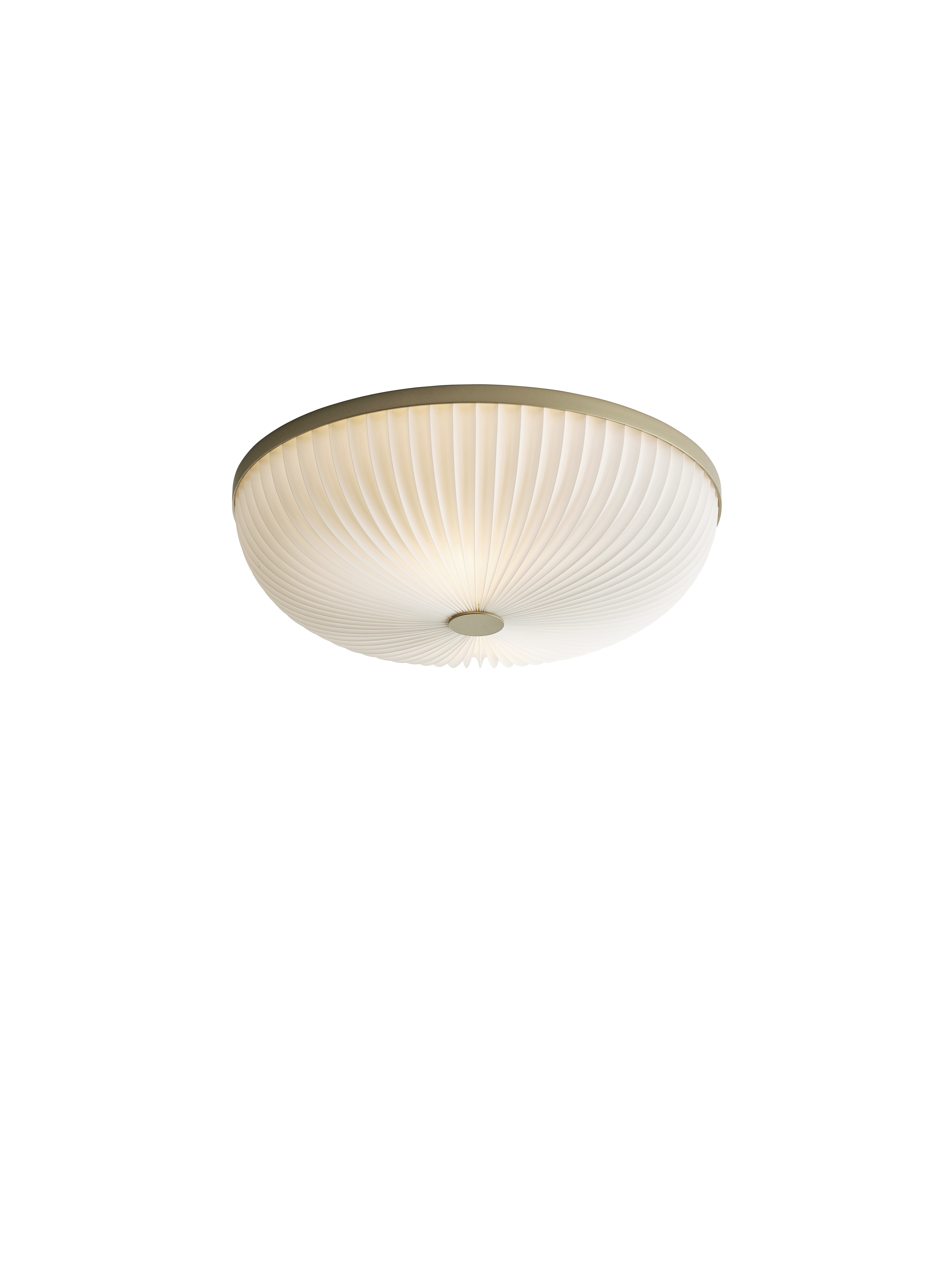 Lamella guld/hvid loftslampe billede 4